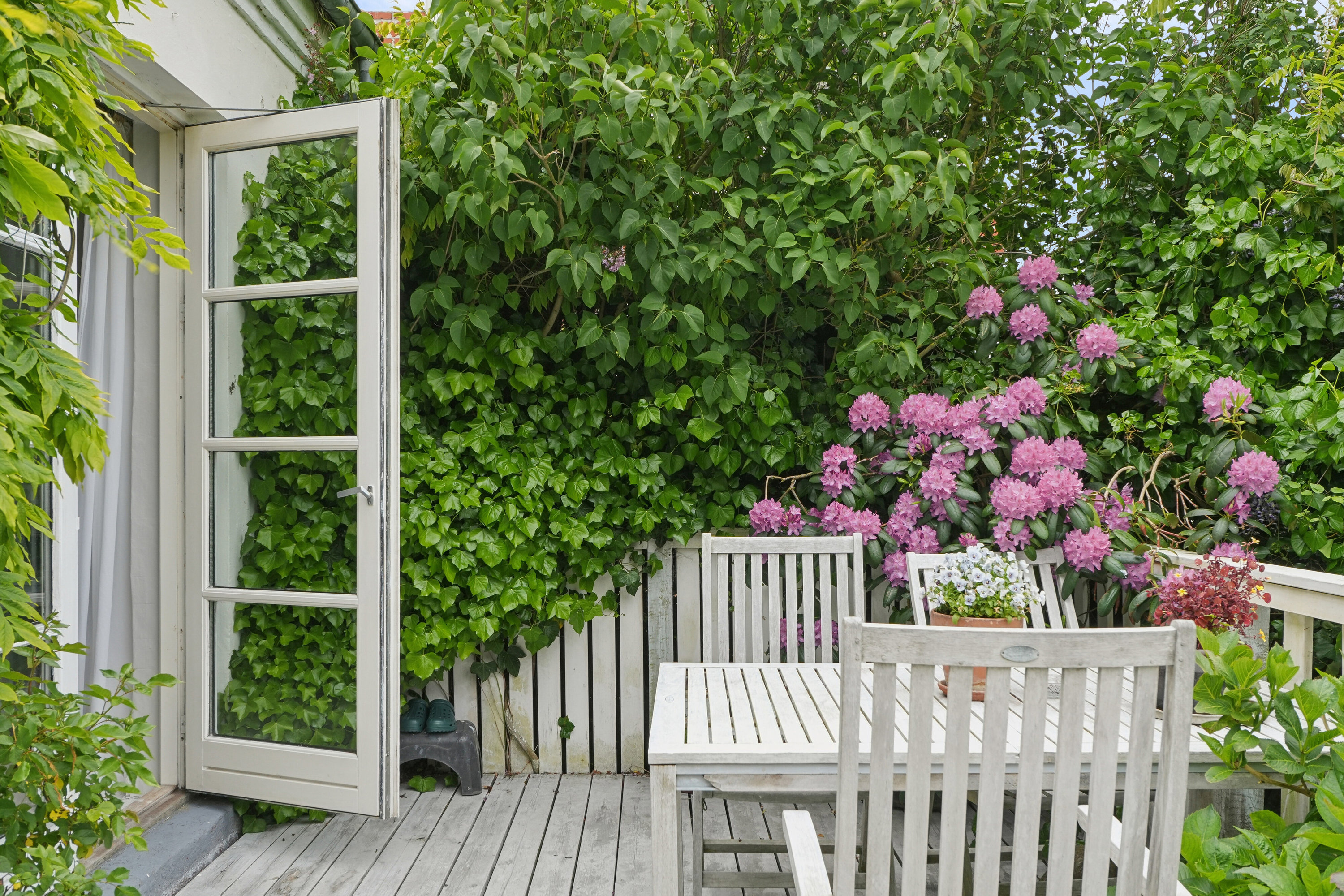 Fremhævet terrasse billede i fuldskærmstilstand. Billede af Jens Winthers Vej 20, 5900 Rudkøbing