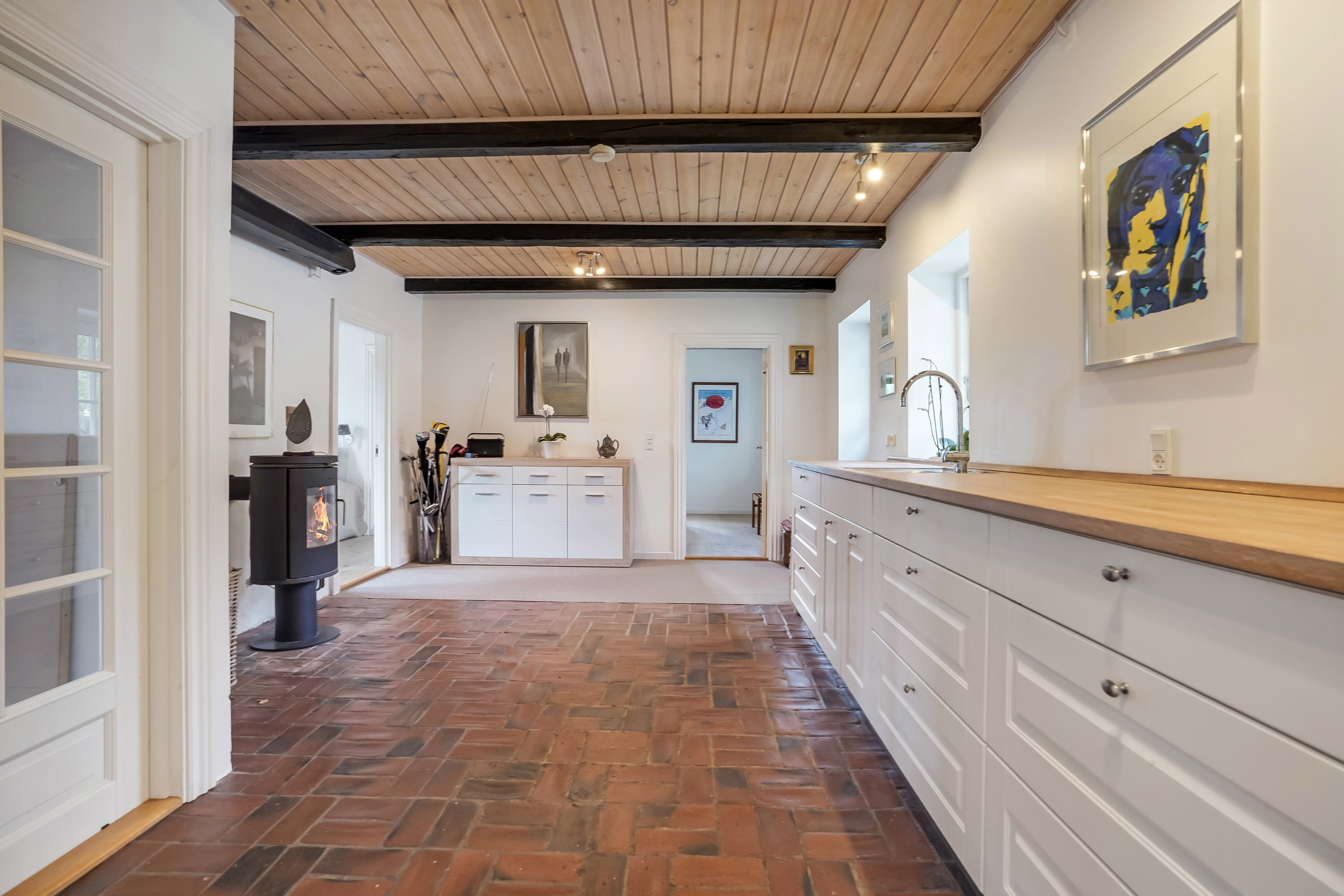 Fremhævet andet billede i fuldskærmstilstand. Billede af Brentebjerg 4, Baaring, 5466 Asperup