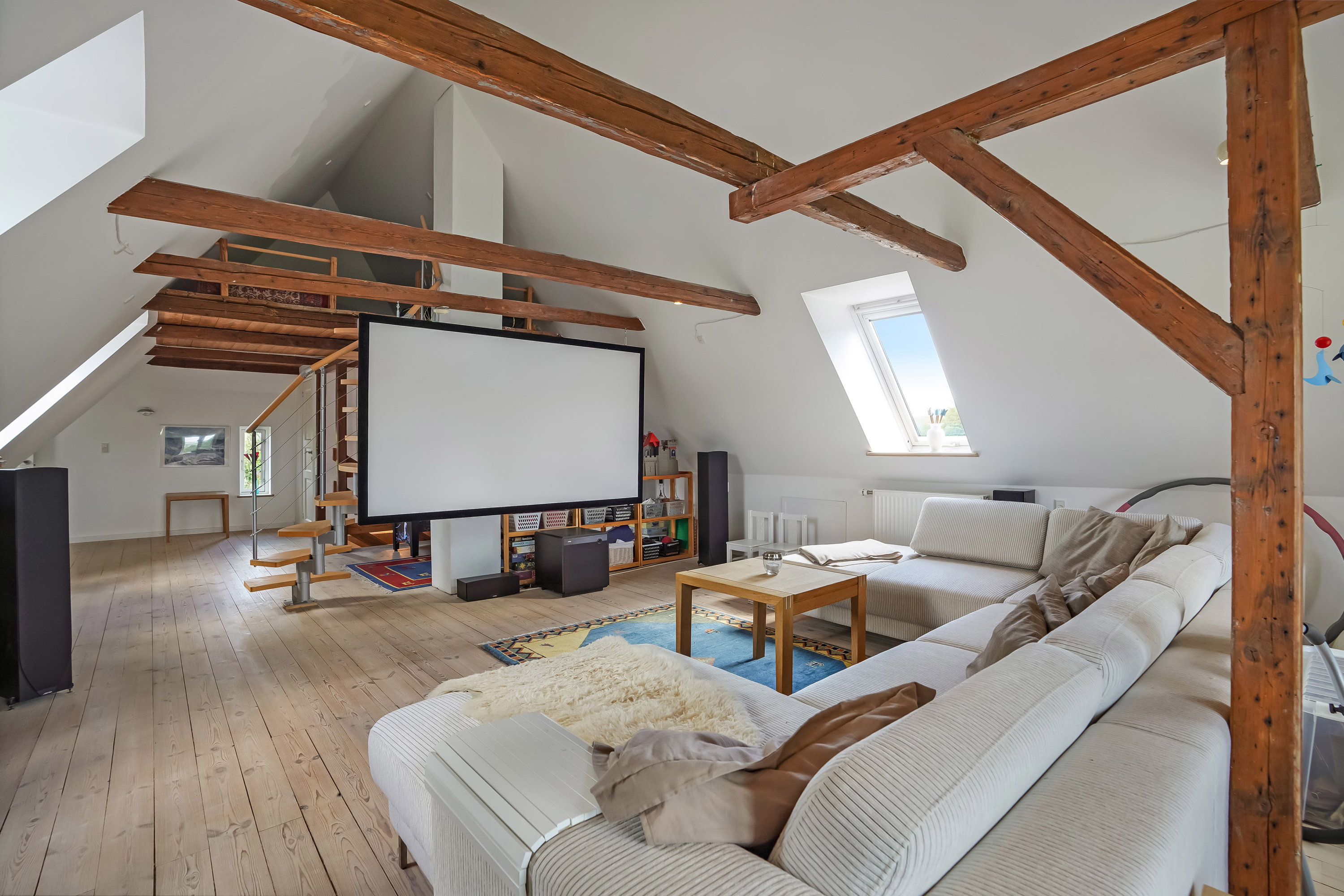 Fremhævet stue billede i fuldskærmstilstand. Billede af Brentebjerg 4, Baaring, 5466 Asperup