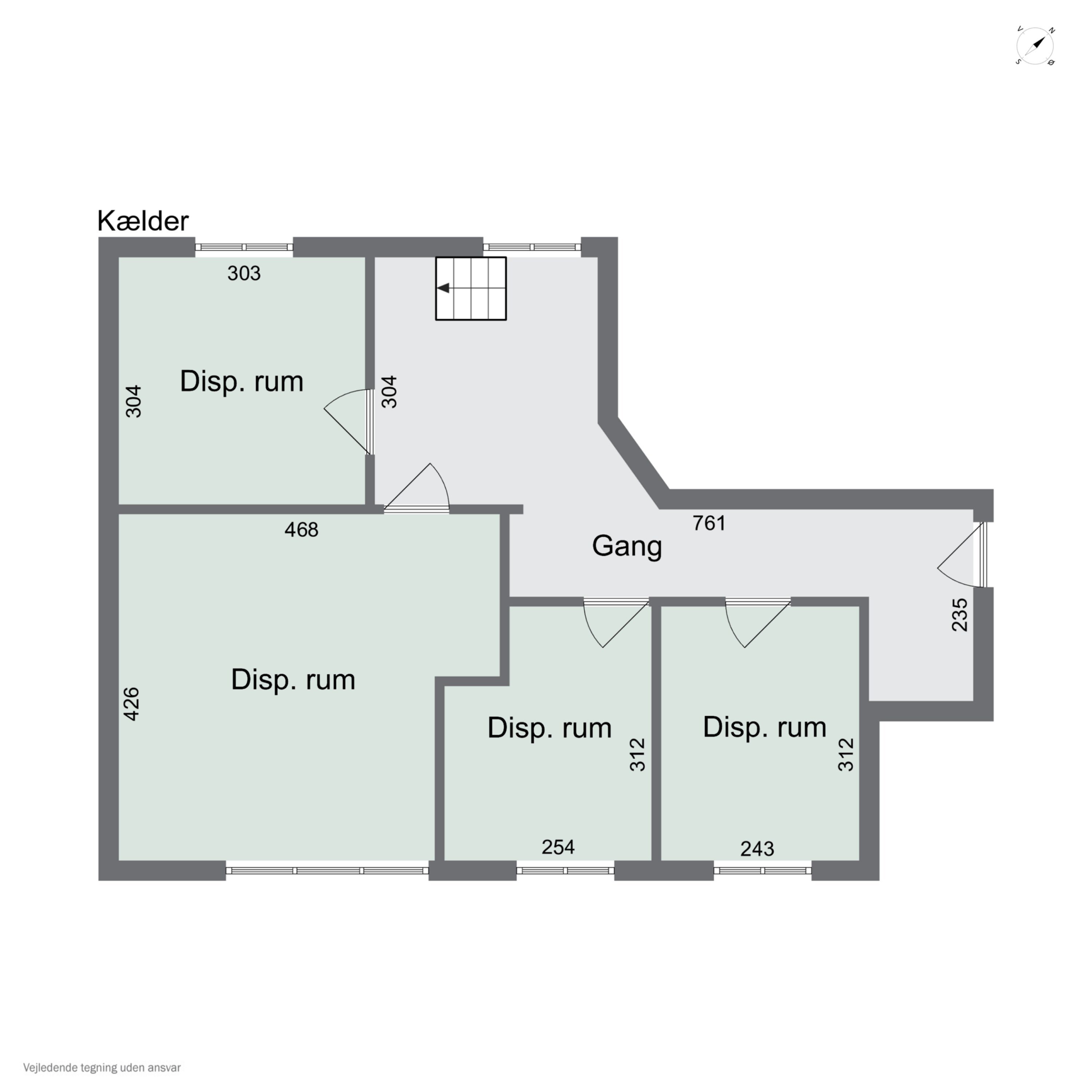 Plantegninger billede af Simons Bakke 118, Tilsted, 7700 Thisted