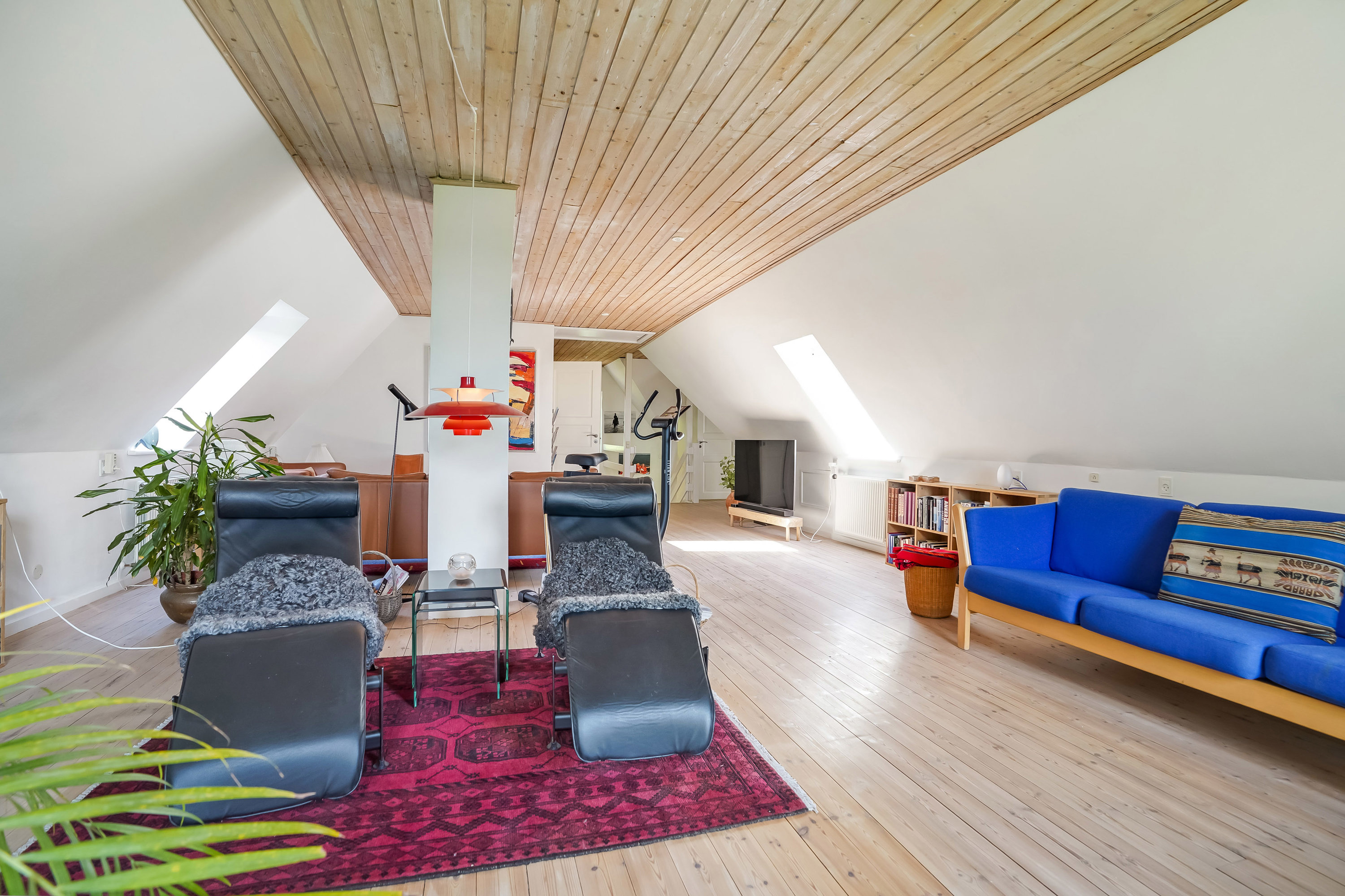 Fremhævet stue billede i fuldskærmstilstand. Billede af Brentebjerg 4, Baaring, 5466 Asperup