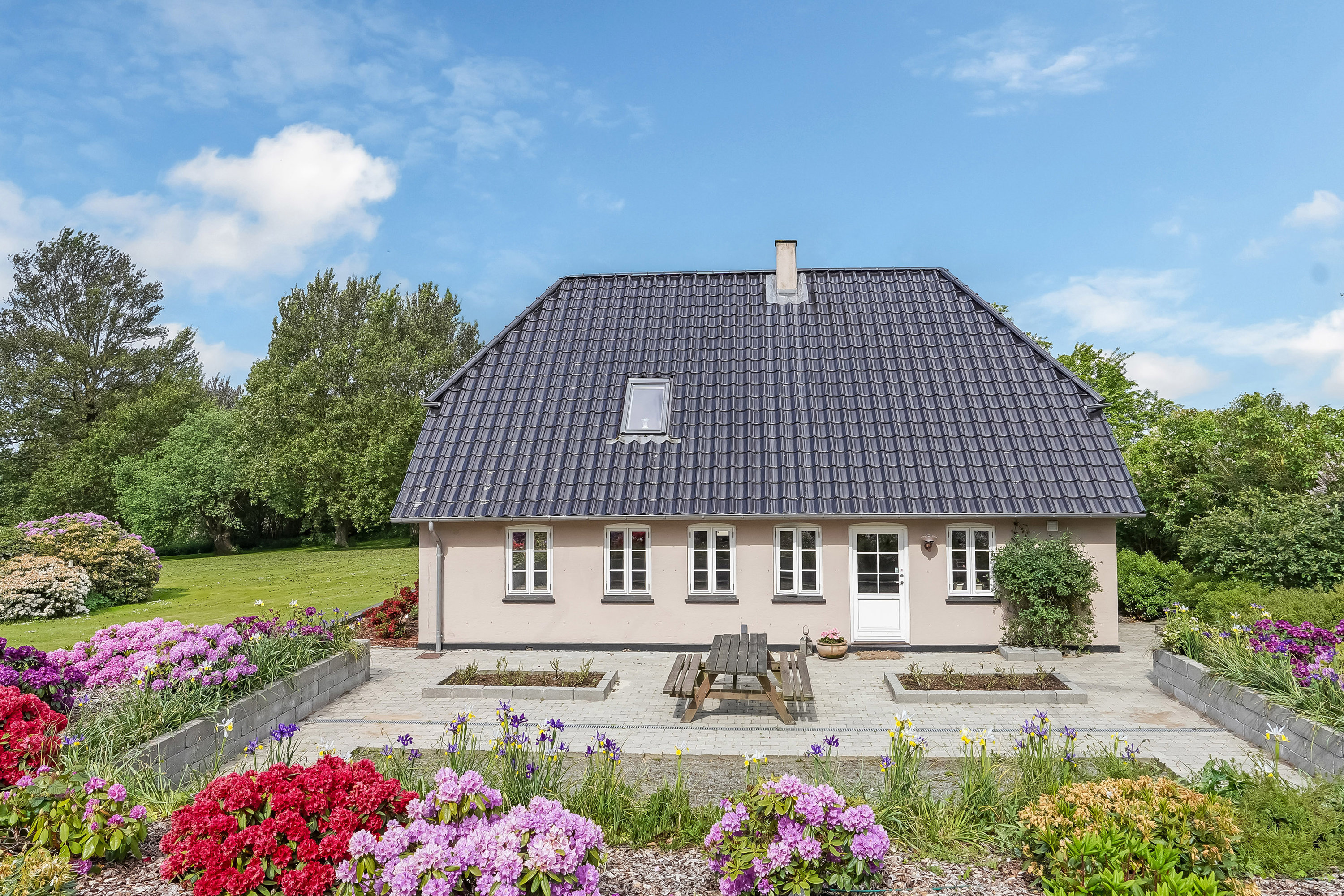 Fremhævet ejendommen billede i fuldskærmstilstand. Billede af Brentebjerg 4, Baaring, 5466 Asperup