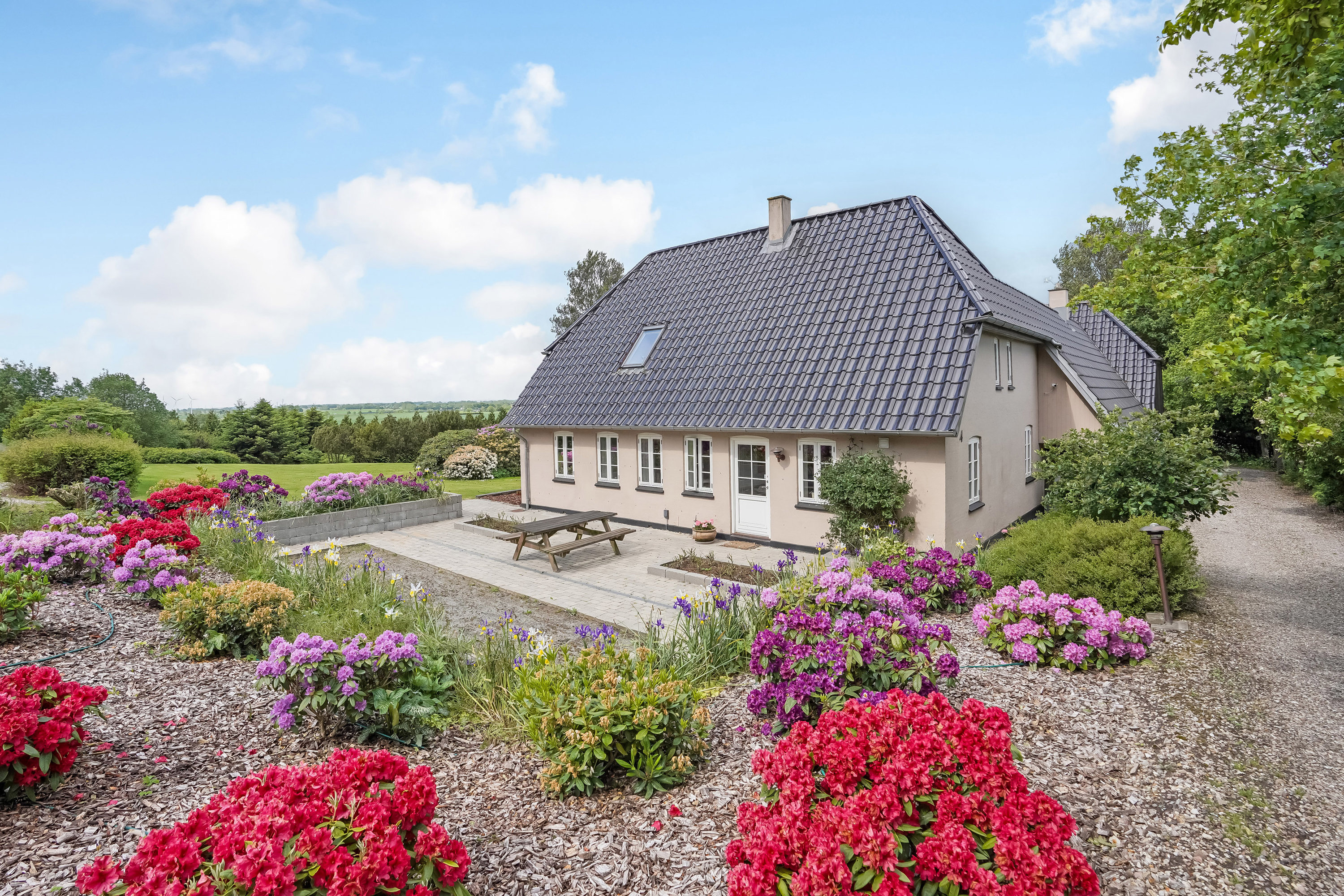 Fremhævet ejendommen billede i fuldskærmstilstand. Billede af Brentebjerg 4, Baaring, 5466 Asperup