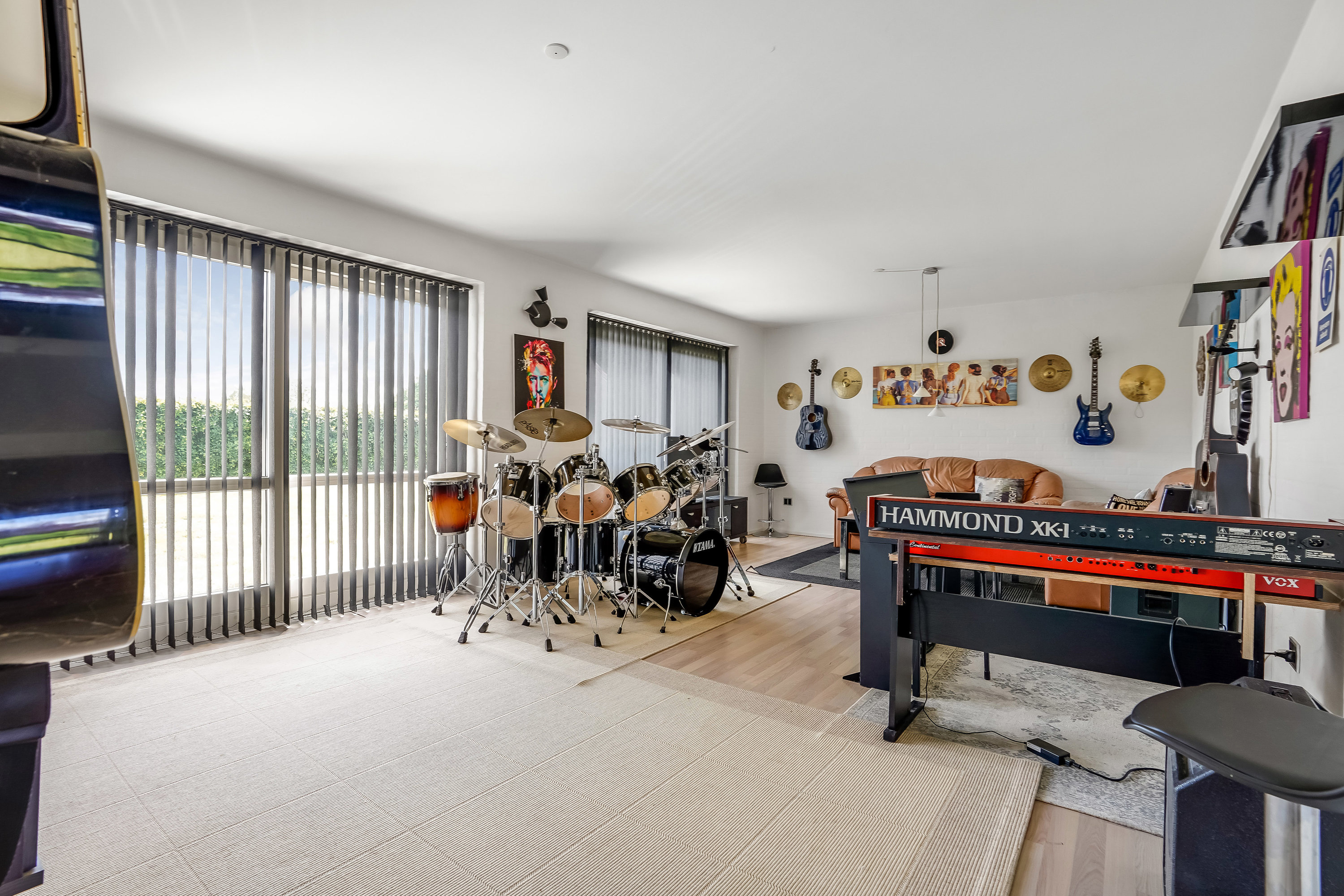 Fremhævet stue billede i fuldskærmstilstand. Billede af Roloddet 10, Aale, 7160 Tørring