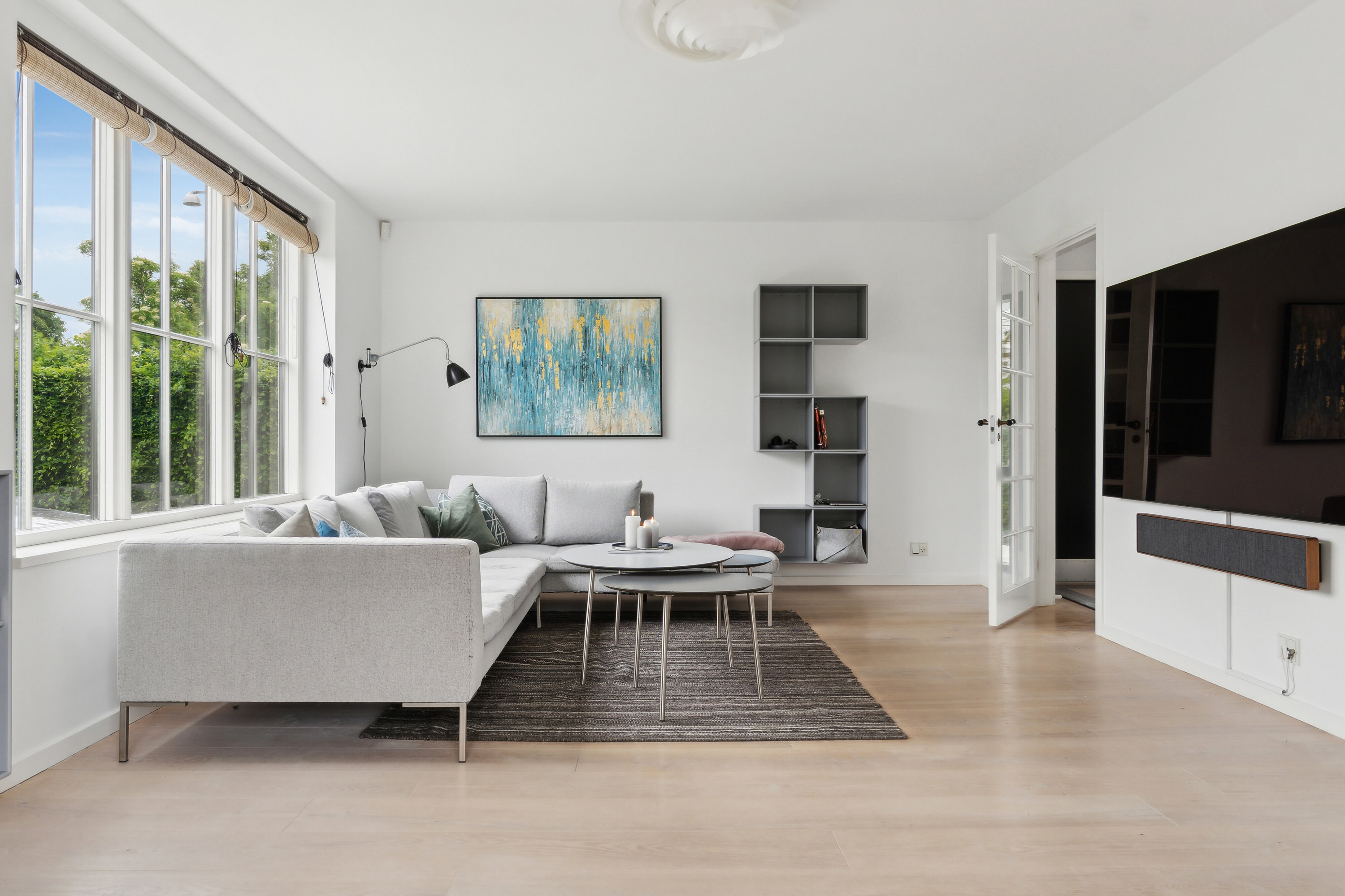 Fremhævet stue billede i fuldskærmstilstand. Billede af Carl Baggers Allé 87, Dalum, 5250 Odense SV