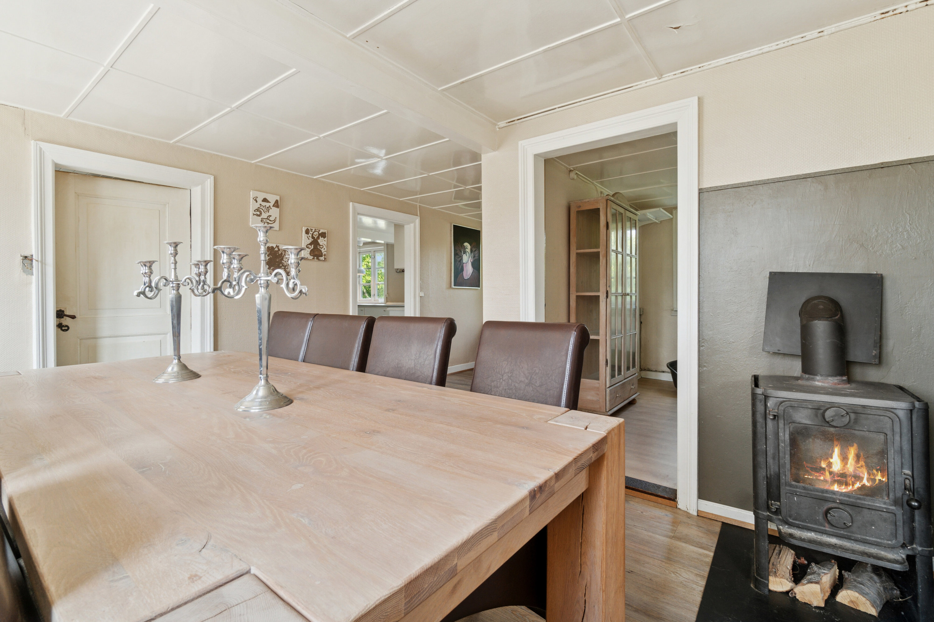 Fremhævet spisestue billede i fuldskærmstilstand. Billede af Krakvej 6, Poulsker, 3730 Nexø