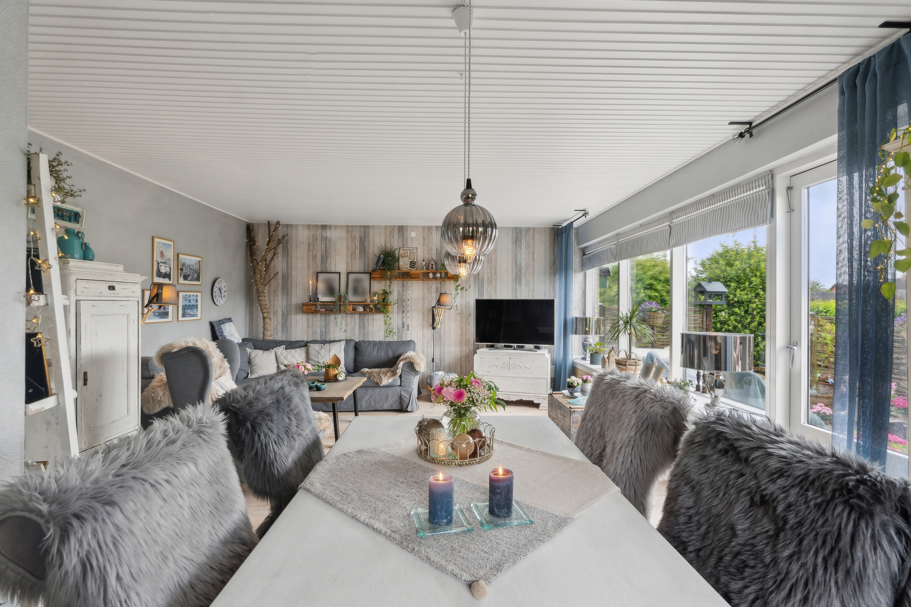 Fremhævet spisestue billede i fuldskærmstilstand. Billede af Fynsgade 34, 9870 Sindal