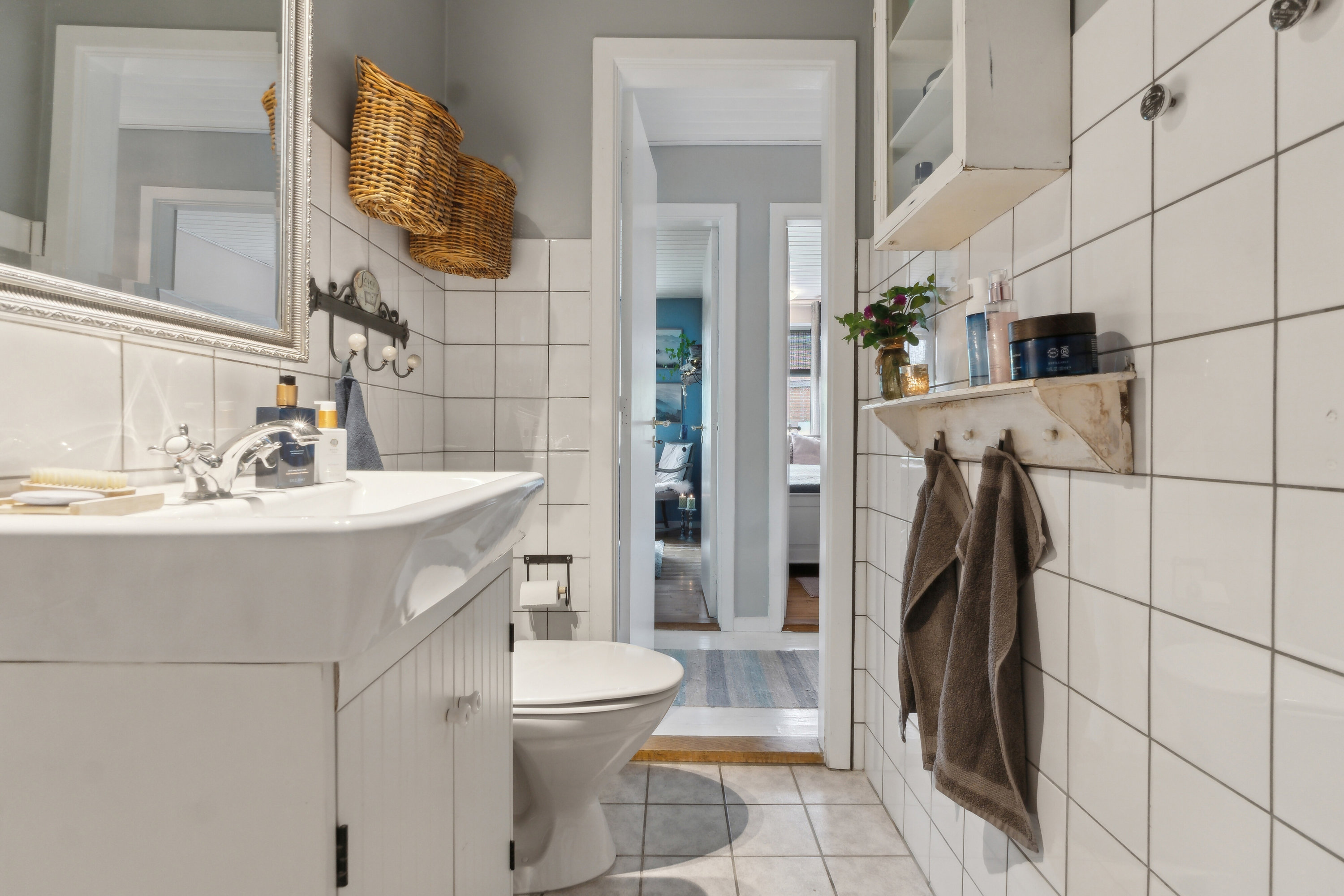 Fremhævet badeværelse billede i fuldskærmstilstand. Billede af Fynsgade 34, 9870 Sindal