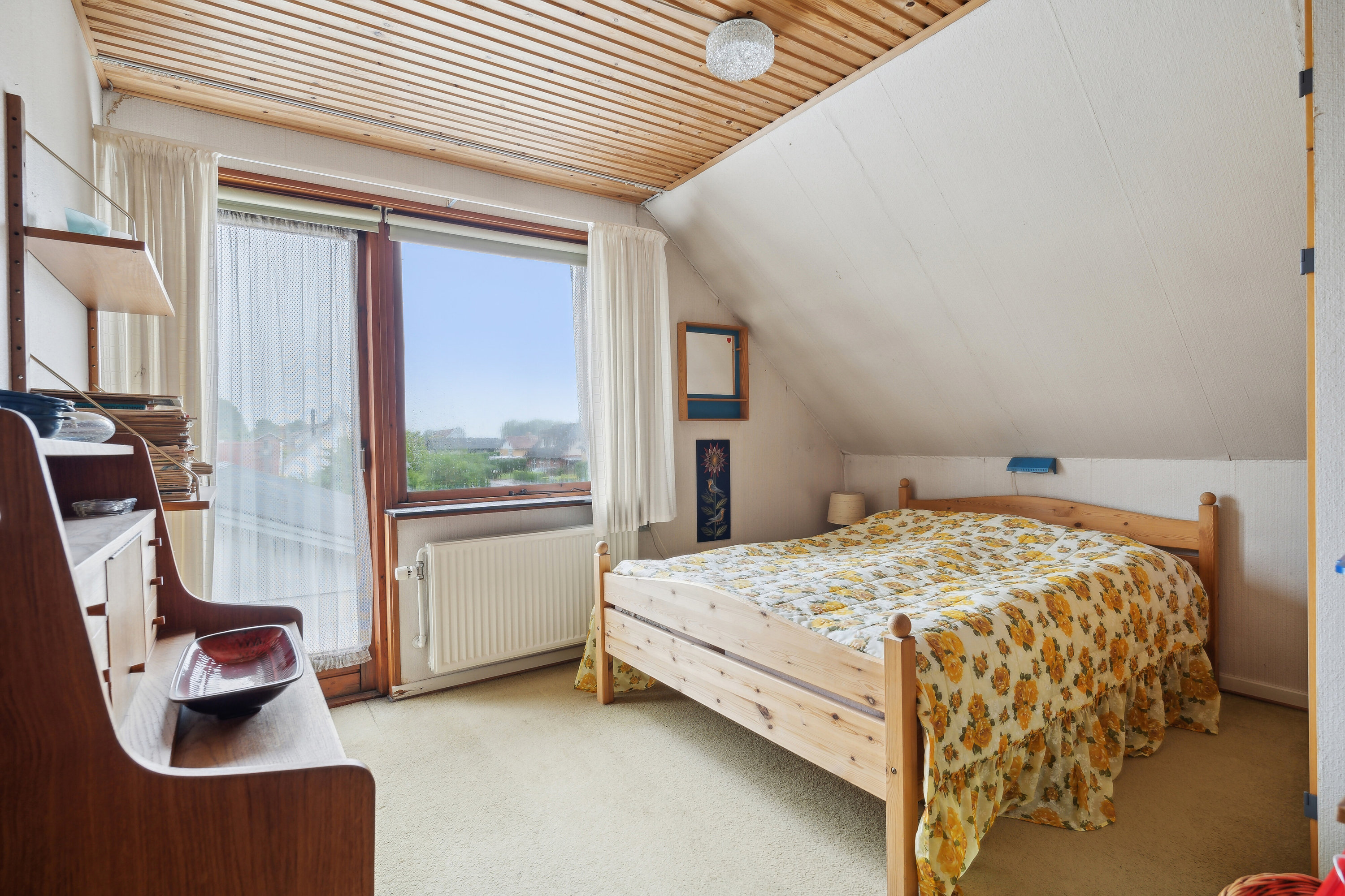 Fremhævet soveværelse billede i fuldskærmstilstand. Billede af Lemming Bygade 12, 8632 Lemming