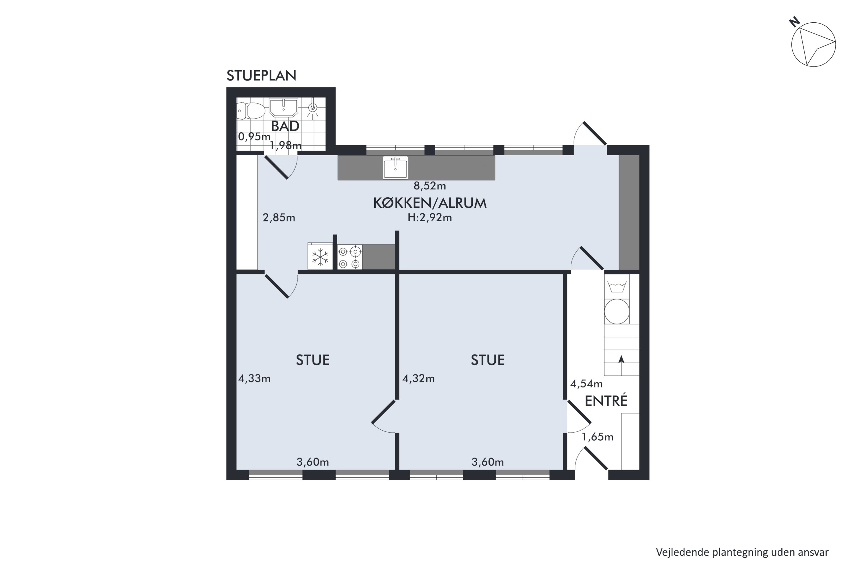 Plantegninger billede af Lappen 18, 3000 Helsingør