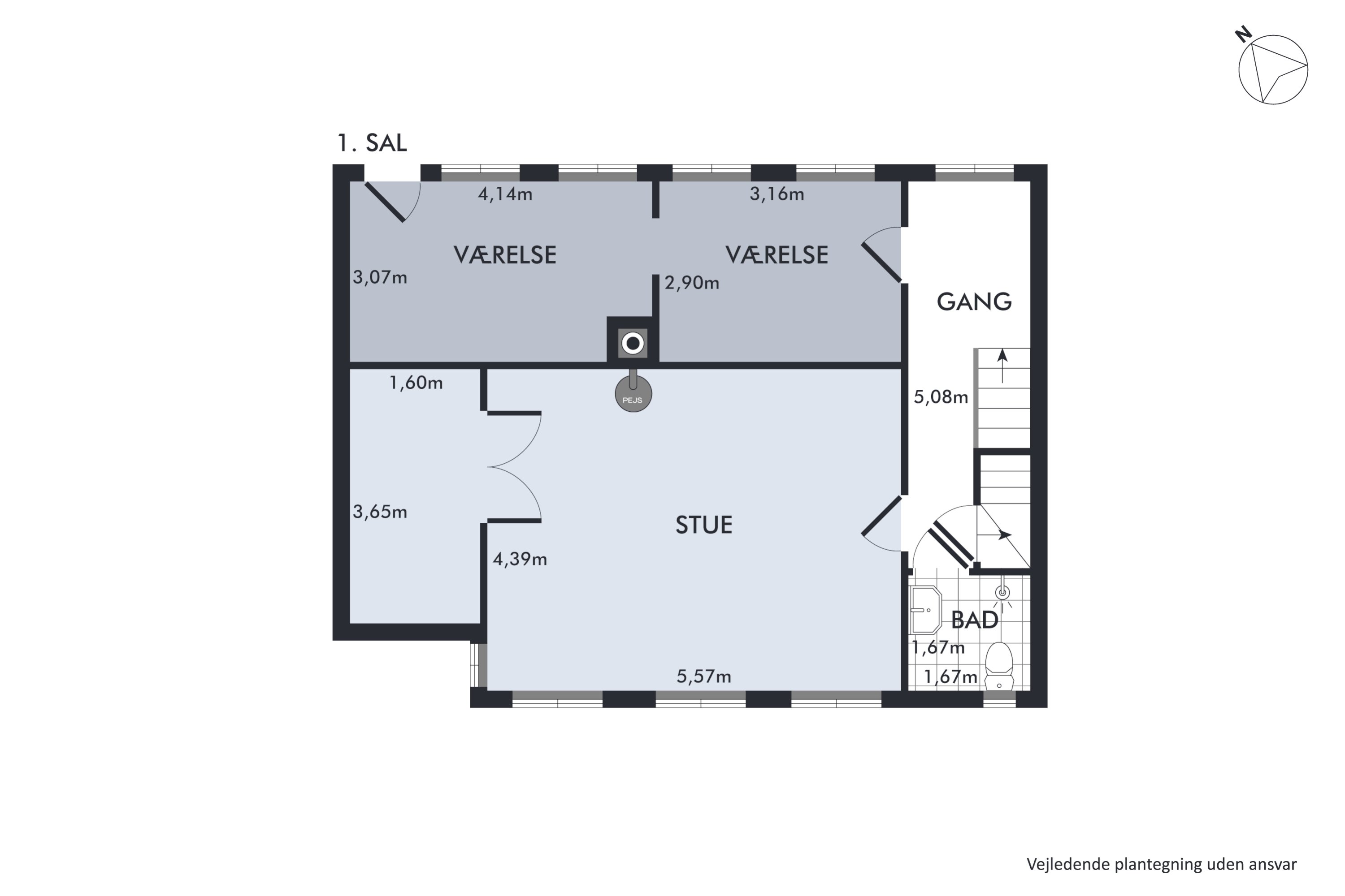Plantegninger billede af Lappen 18, 3000 Helsingør