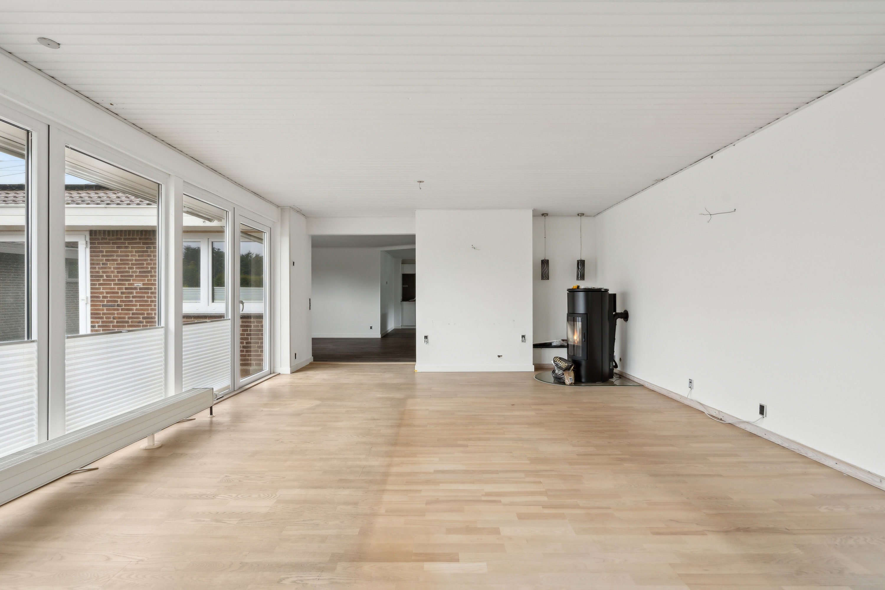 Fremhævet stue billede i fuldskærmstilstand. Billede af Fasanvej 4, Kollund, 6340 Kruså