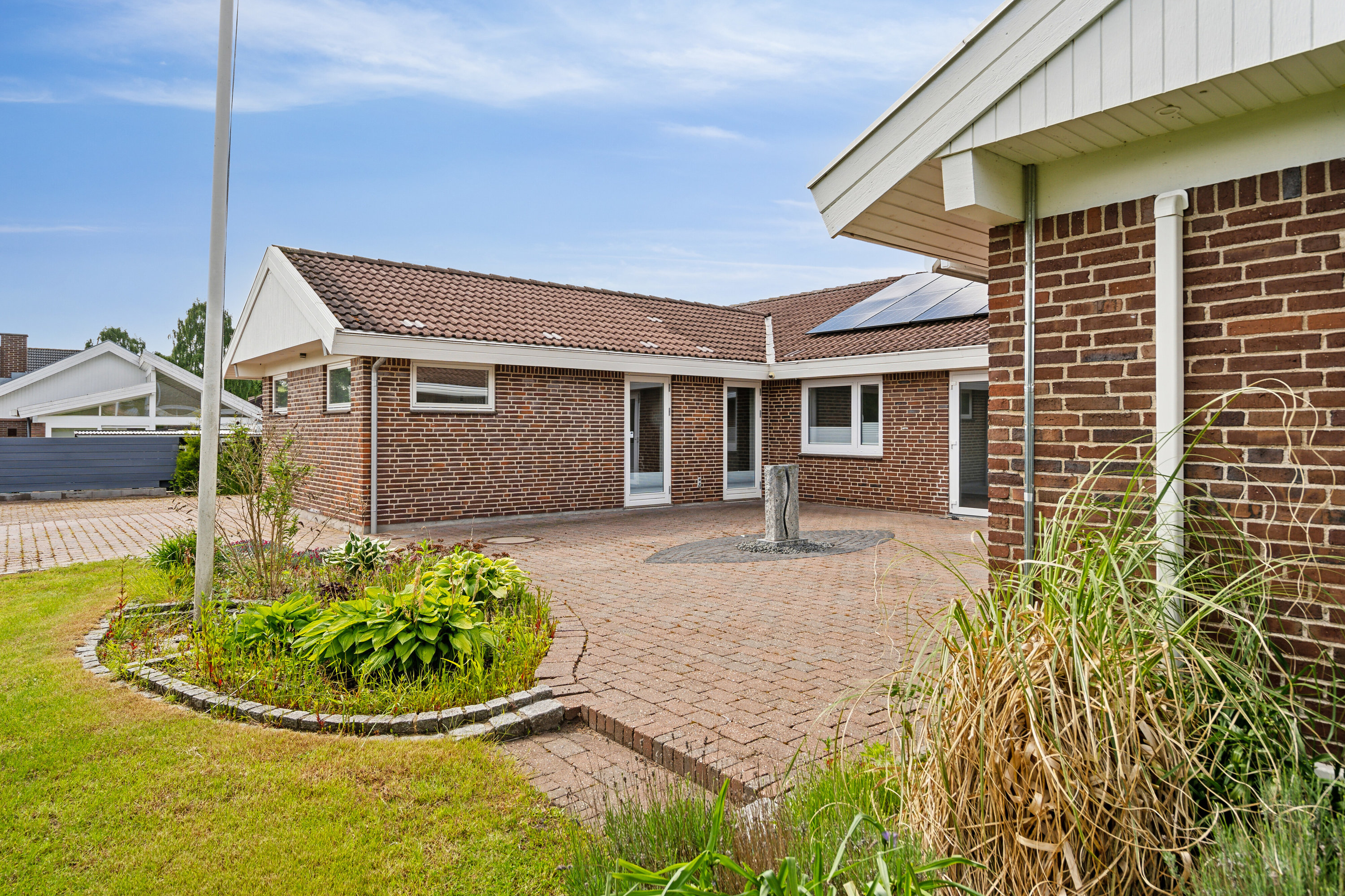 Fremhævet gårdhave billede i fuldskærmstilstand. Billede af Fasanvej 4, Kollund, 6340 Kruså