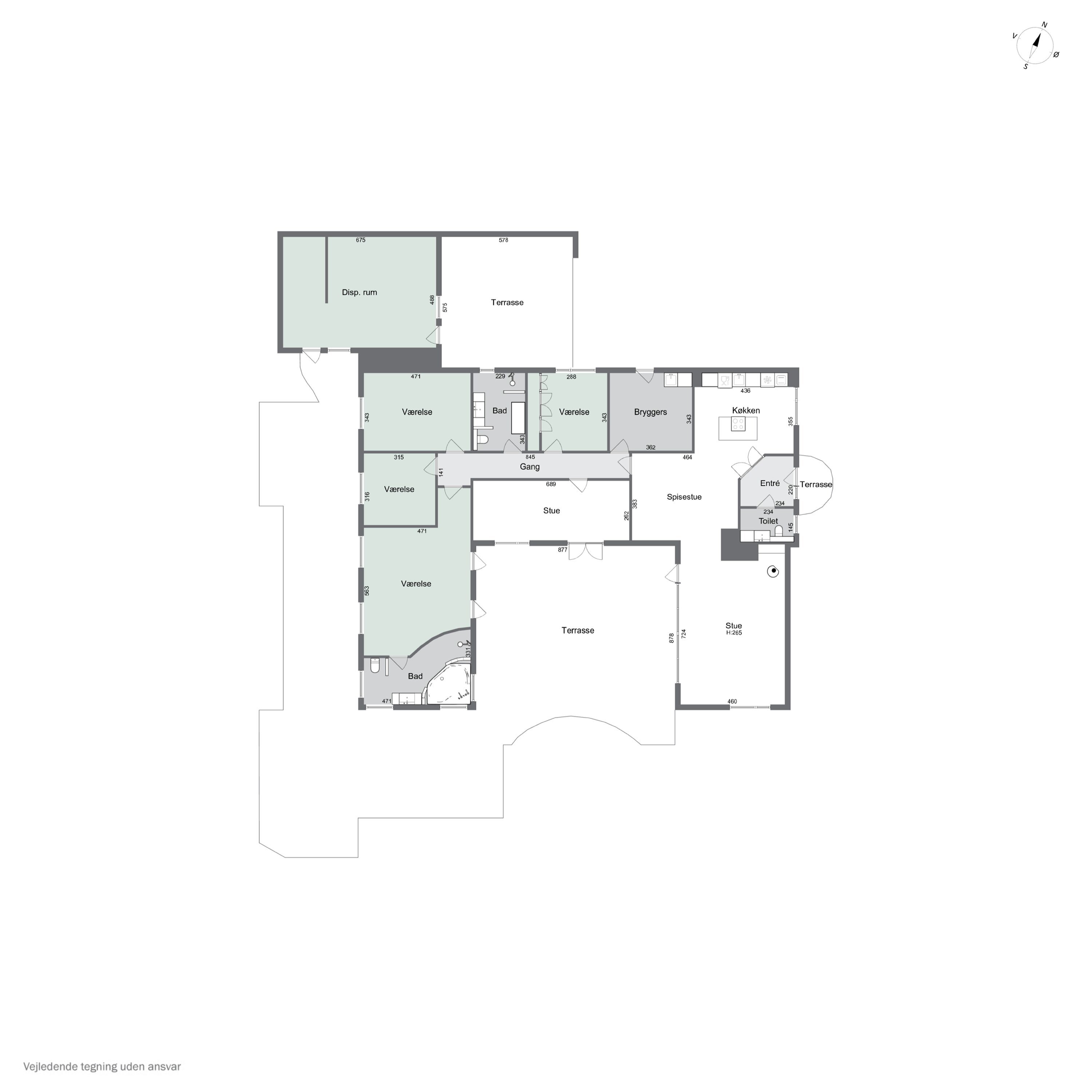 Plantegninger billede af Fasanvej 4, Kollund, 6340 Kruså