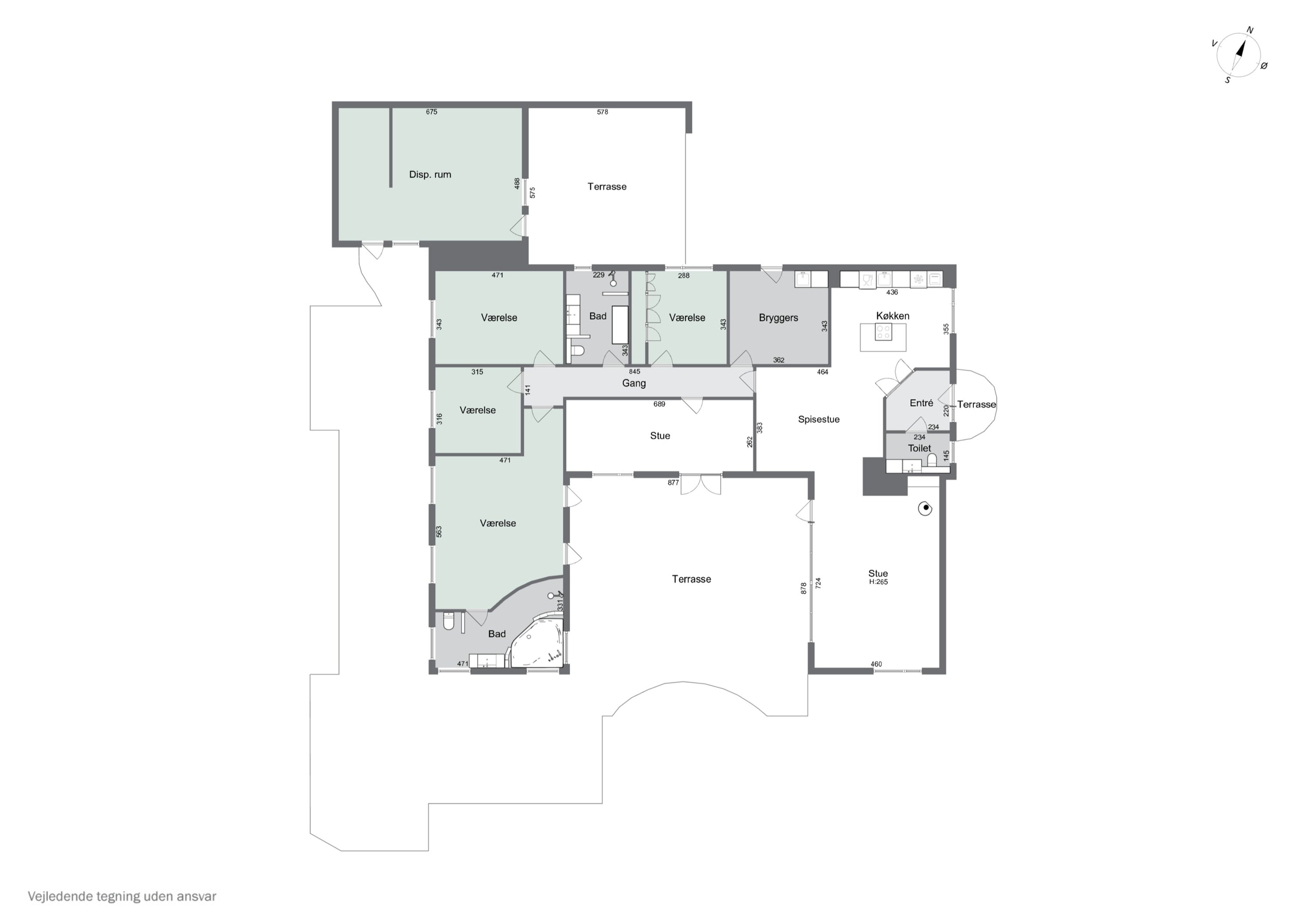 Plantegninger billede af Fasanvej 4, Kollund, 6340 Kruså