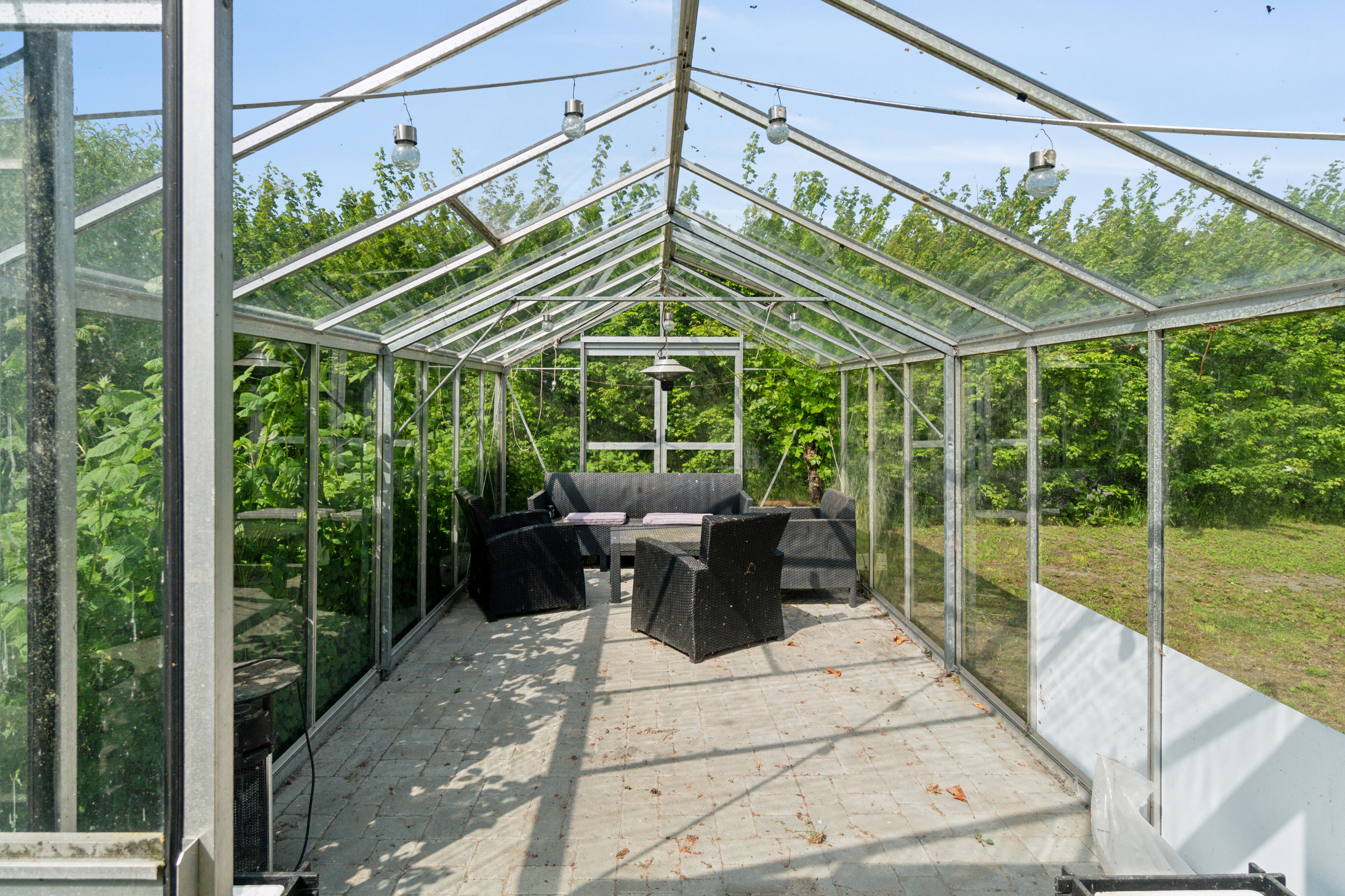 Fremhævet overdækket terrasse billede i fuldskærmstilstand. Billede af Krakvej 6, Poulsker, 3730 Nexø