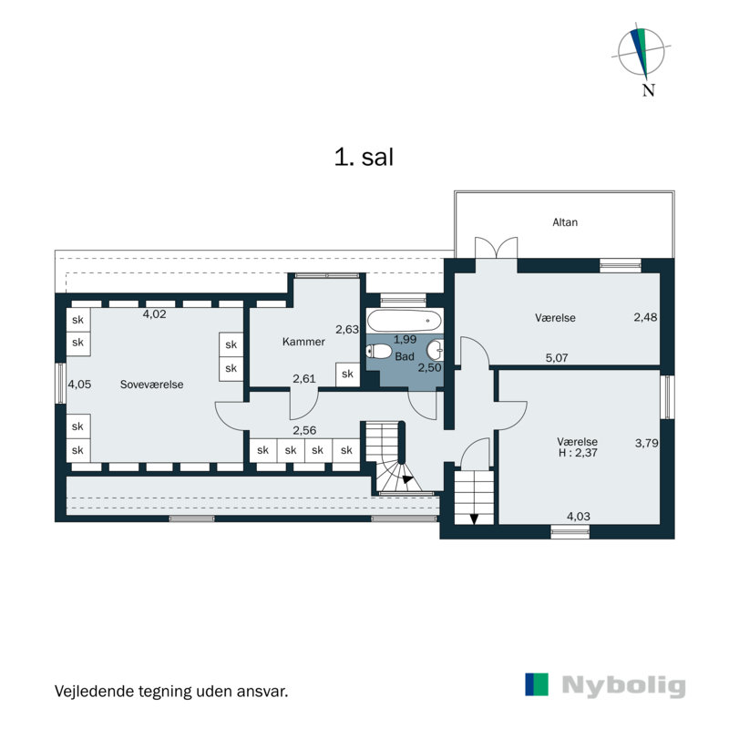 Plantegninger billede af Vinrankevej 4, 2900 Hellerup