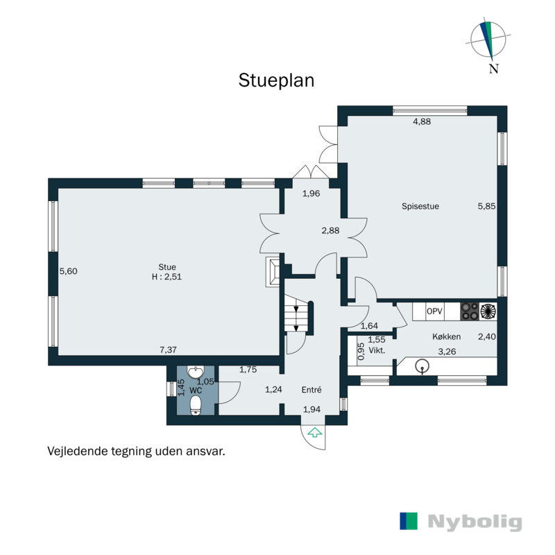Plantegninger billede af Vinrankevej 4, 2900 Hellerup