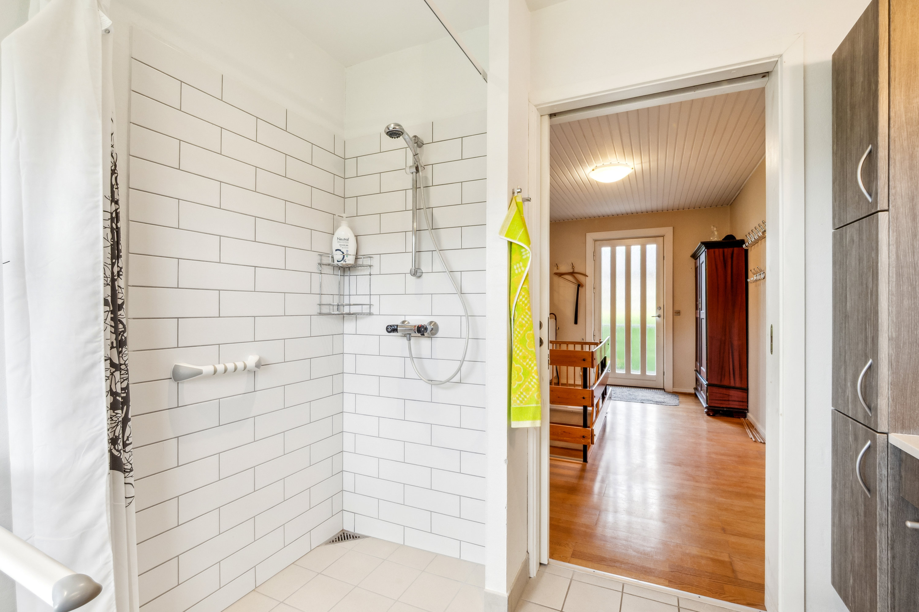 Fremhævet badeværelse billede i fuldskærmstilstand. Billede af Fuglebakken 34, 7900 Nykøbing M