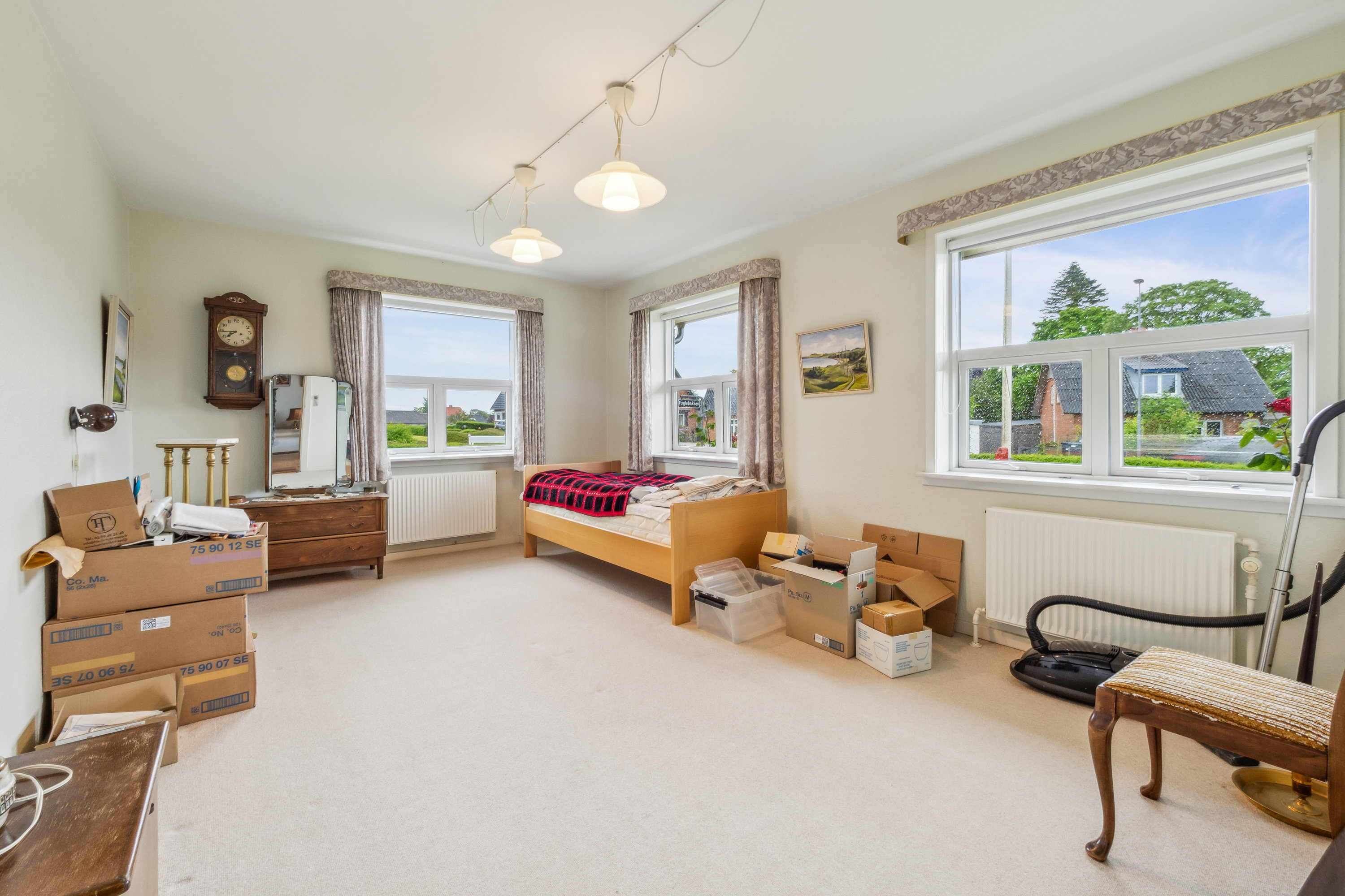 Fremhævet stue billede i fuldskærmstilstand. Billede af Fuglebakken 34, 7900 Nykøbing M