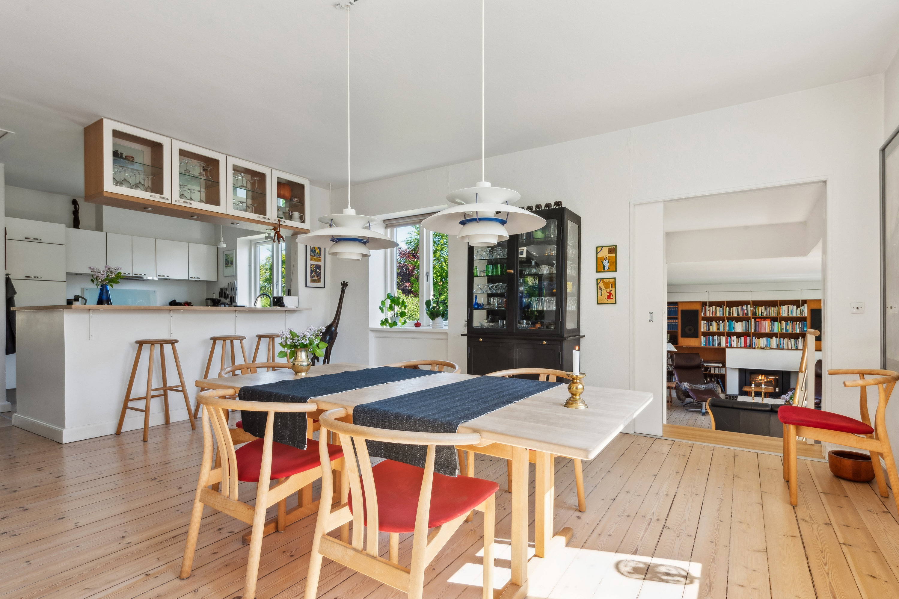 Fremhævet køkken/alrum billede i fuldskærmstilstand. Billede af Tordenskjoldsvej 39, 3000 Helsingør