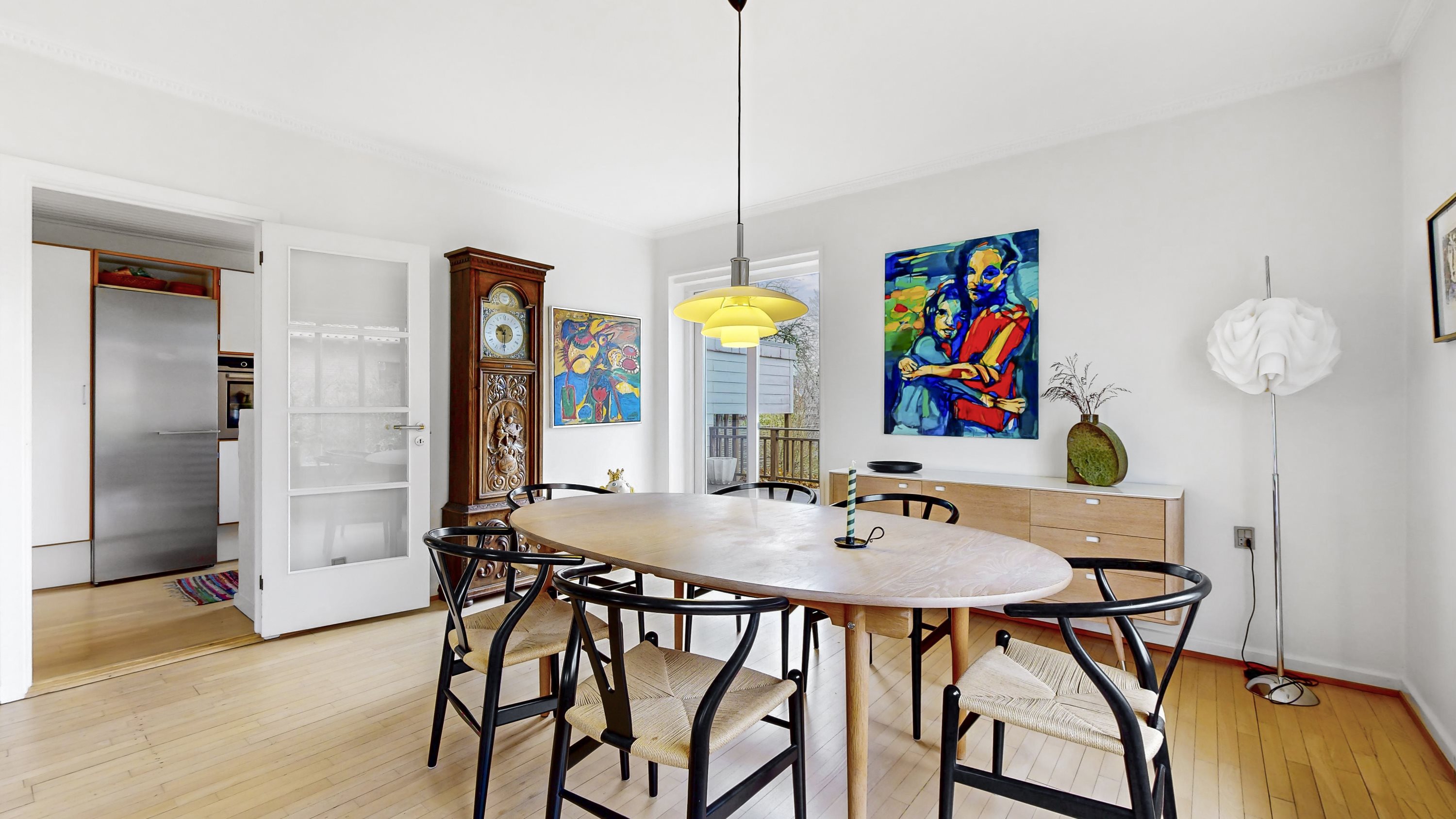 Fremhævet stue billede i fuldskærmstilstand. Billede af Holbergsvej 40, 8800 Viborg