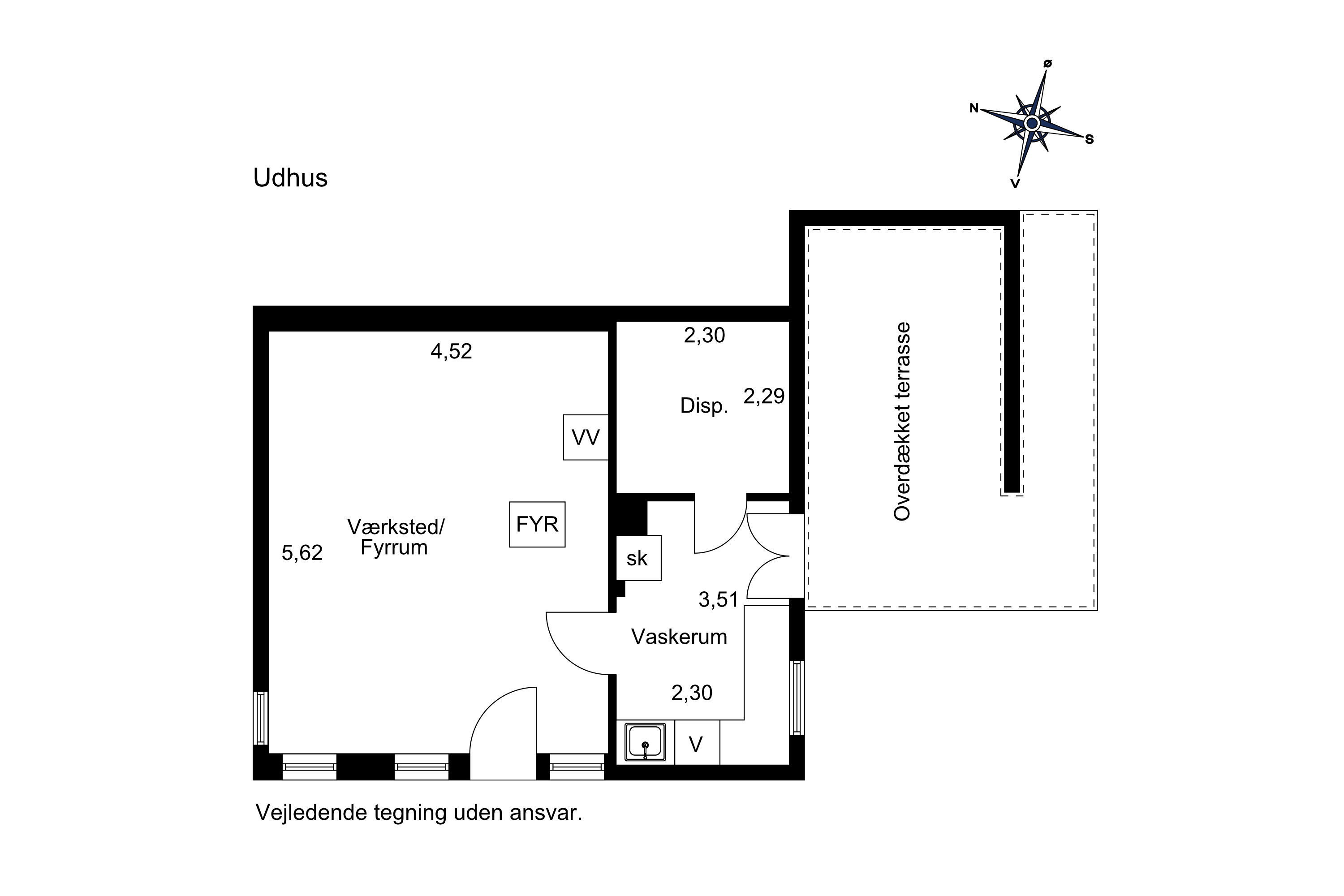 Plantegninger billede af Kirketoften 1, Virring, 8960 Randers SØ