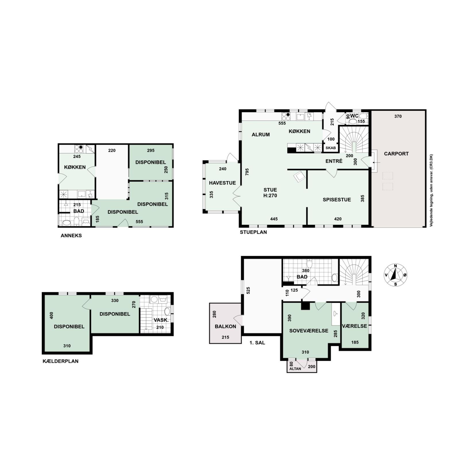 Plantegninger billede af Nordre Strandvej 356A, 3100 Hornbæk