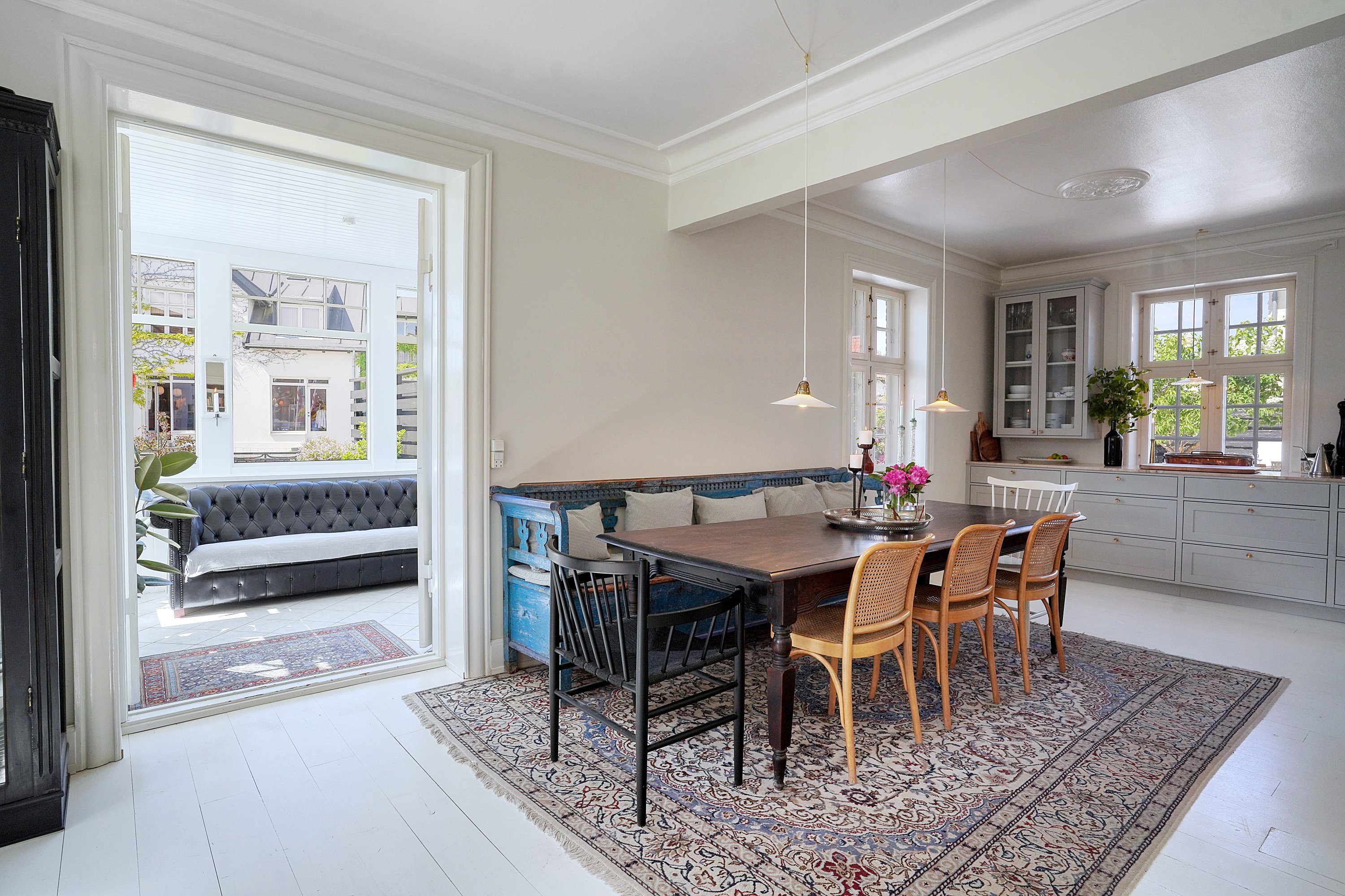 Fremhævet spisestue billede i fuldskærmstilstand. Billede af Nordre Strandvej 356A, 3100 Hornbæk