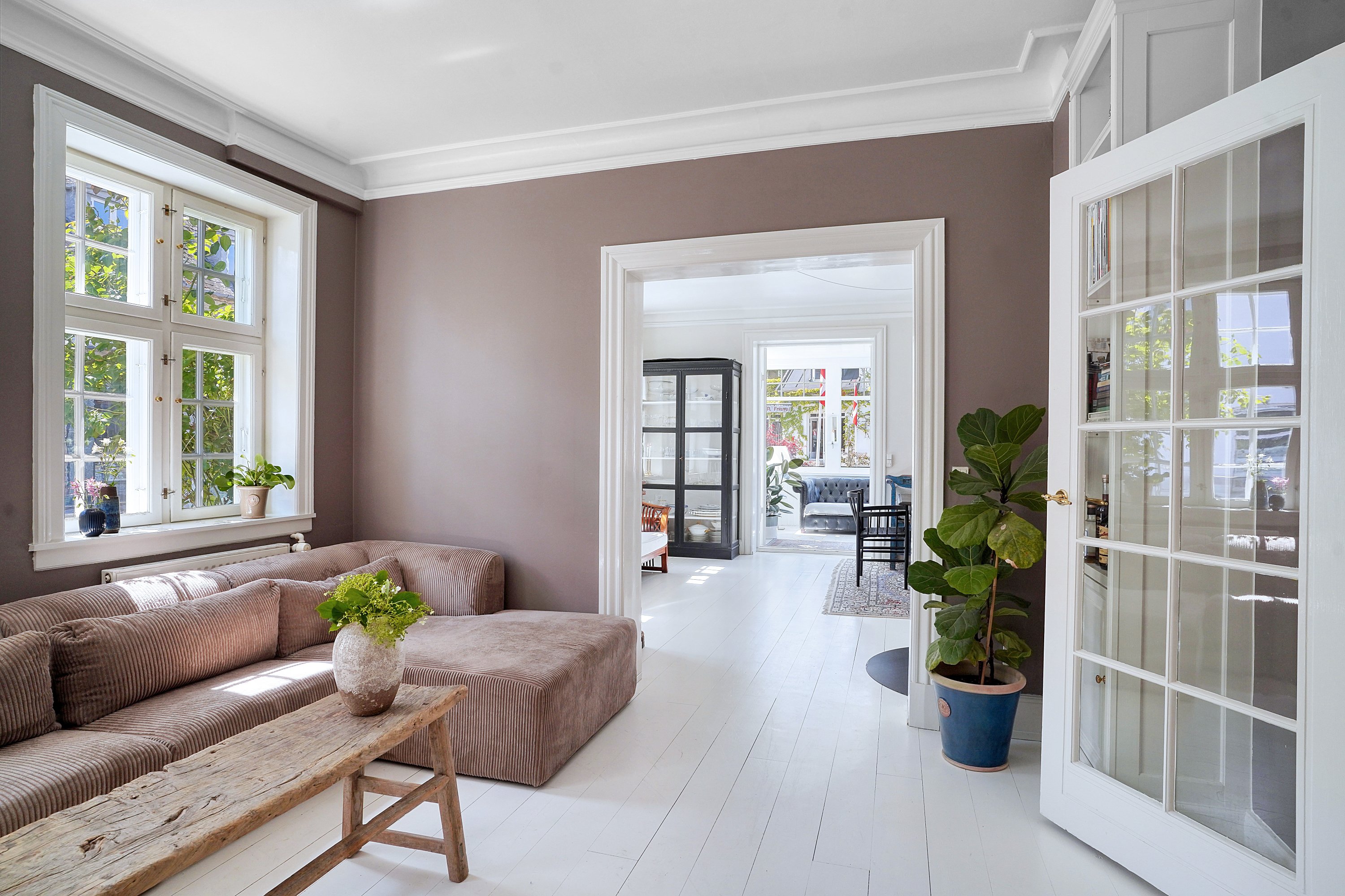 Fremhævet stue billede i fuldskærmstilstand. Billede af Nordre Strandvej 356A, 3100 Hornbæk