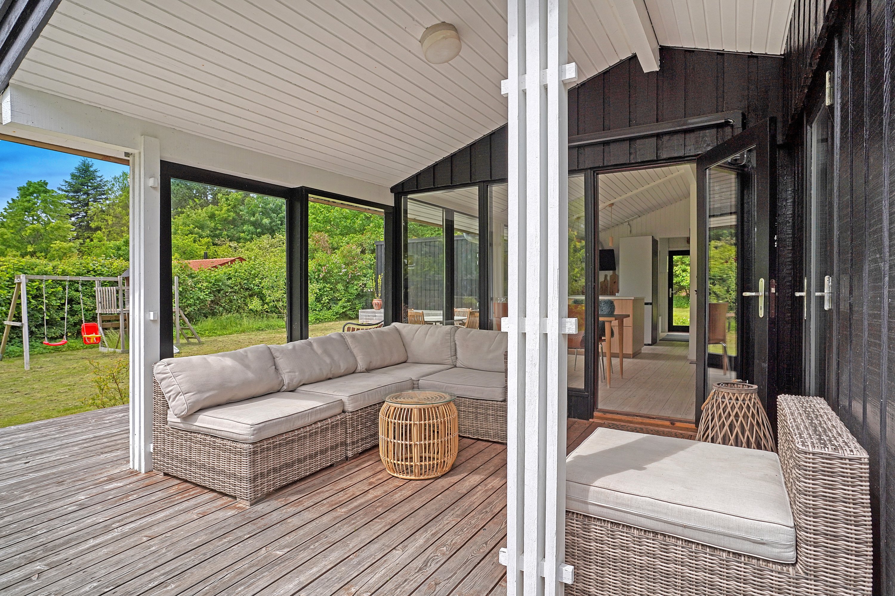 Fremhævet terrasse billede i fuldskærmstilstand. Billede af Park Alle 9B, 3120 Dronningmølle