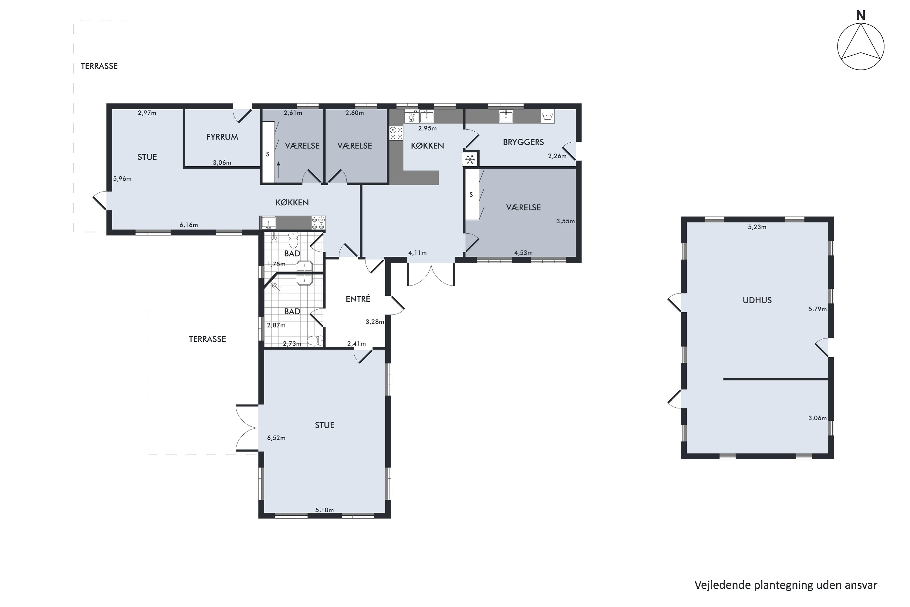 Plantegninger billede af Skovlundvej 10, 8541 Skødstrup