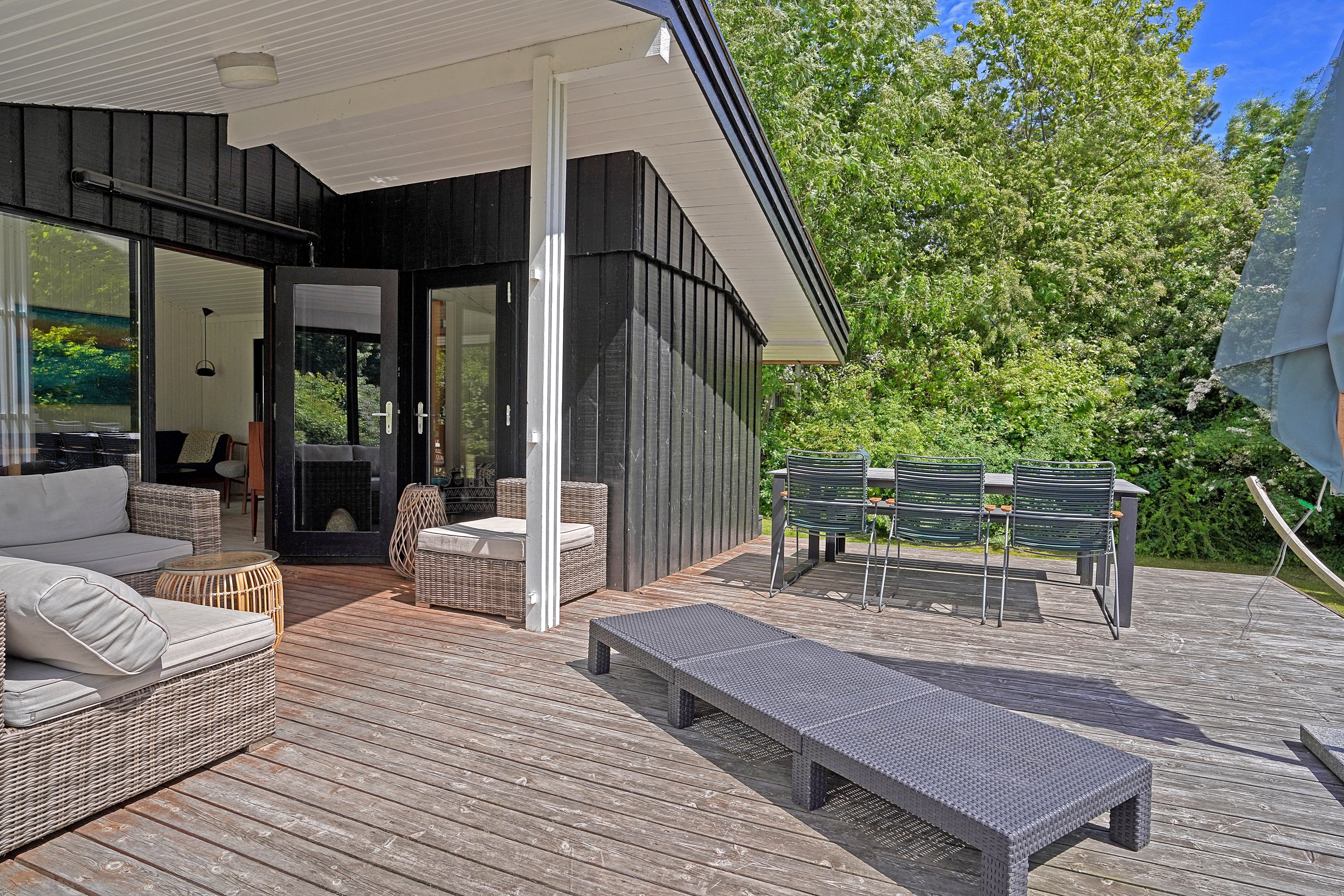 Fremhævet terrasse billede i fuldskærmstilstand. Billede af Park Alle 9B, 3120 Dronningmølle