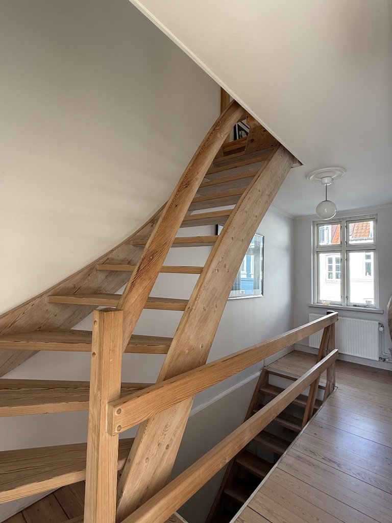 Fremhævet trappe billede i fuldskærmstilstand. Billede af Bülowsgade 8, 8000 Aarhus C