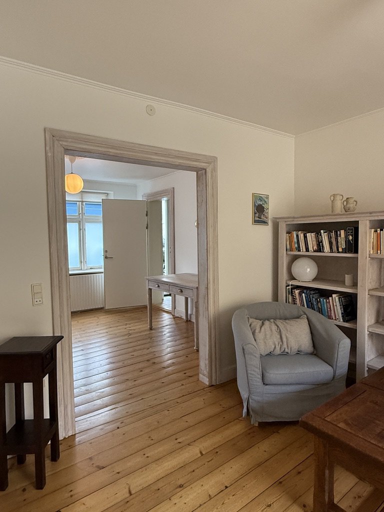 Fremhævet stue billede i fuldskærmstilstand. Billede af Bülowsgade 8, 8000 Aarhus C