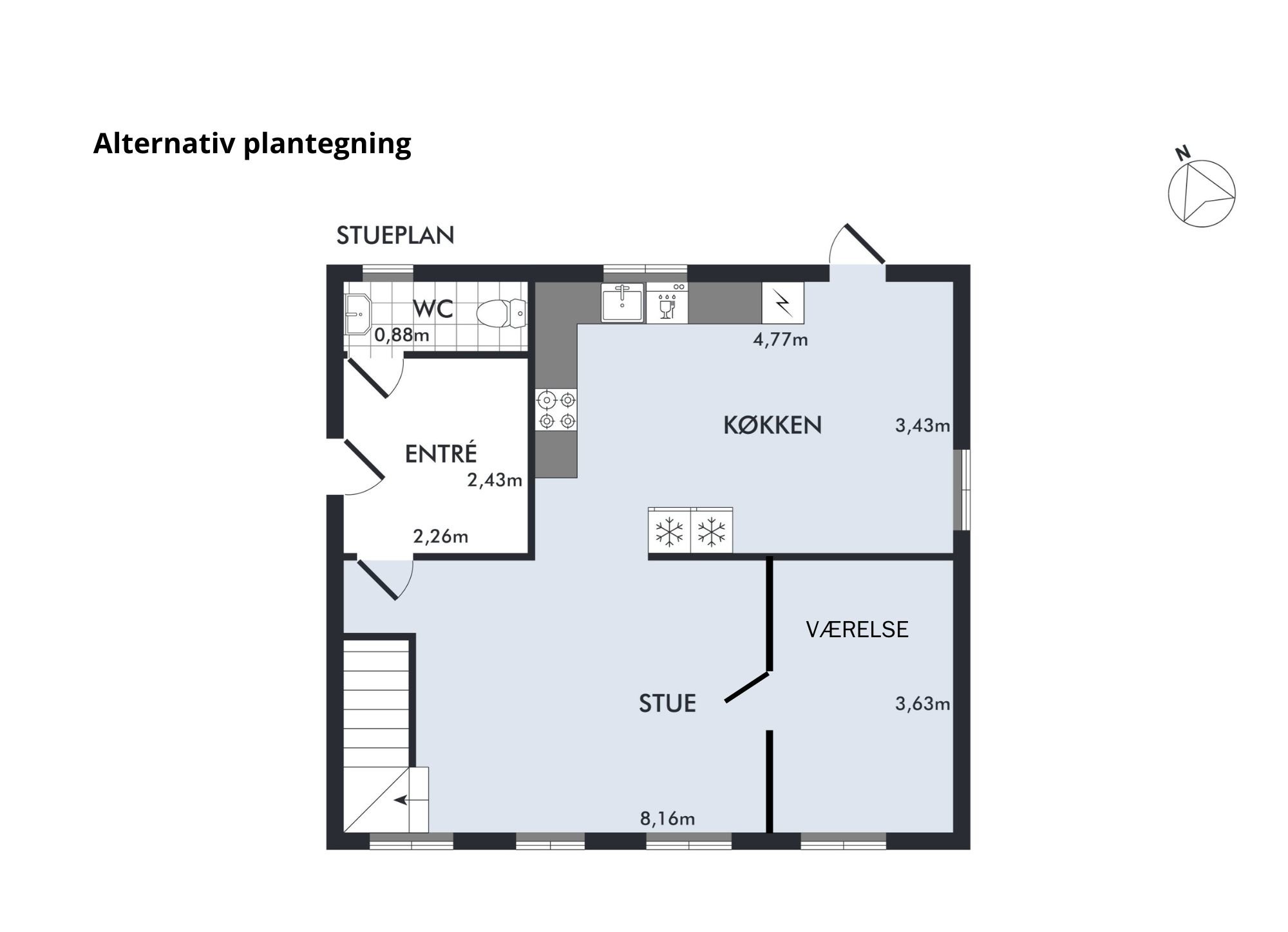 Plantegninger billede af Thylandsvej 45, 7700 Thisted