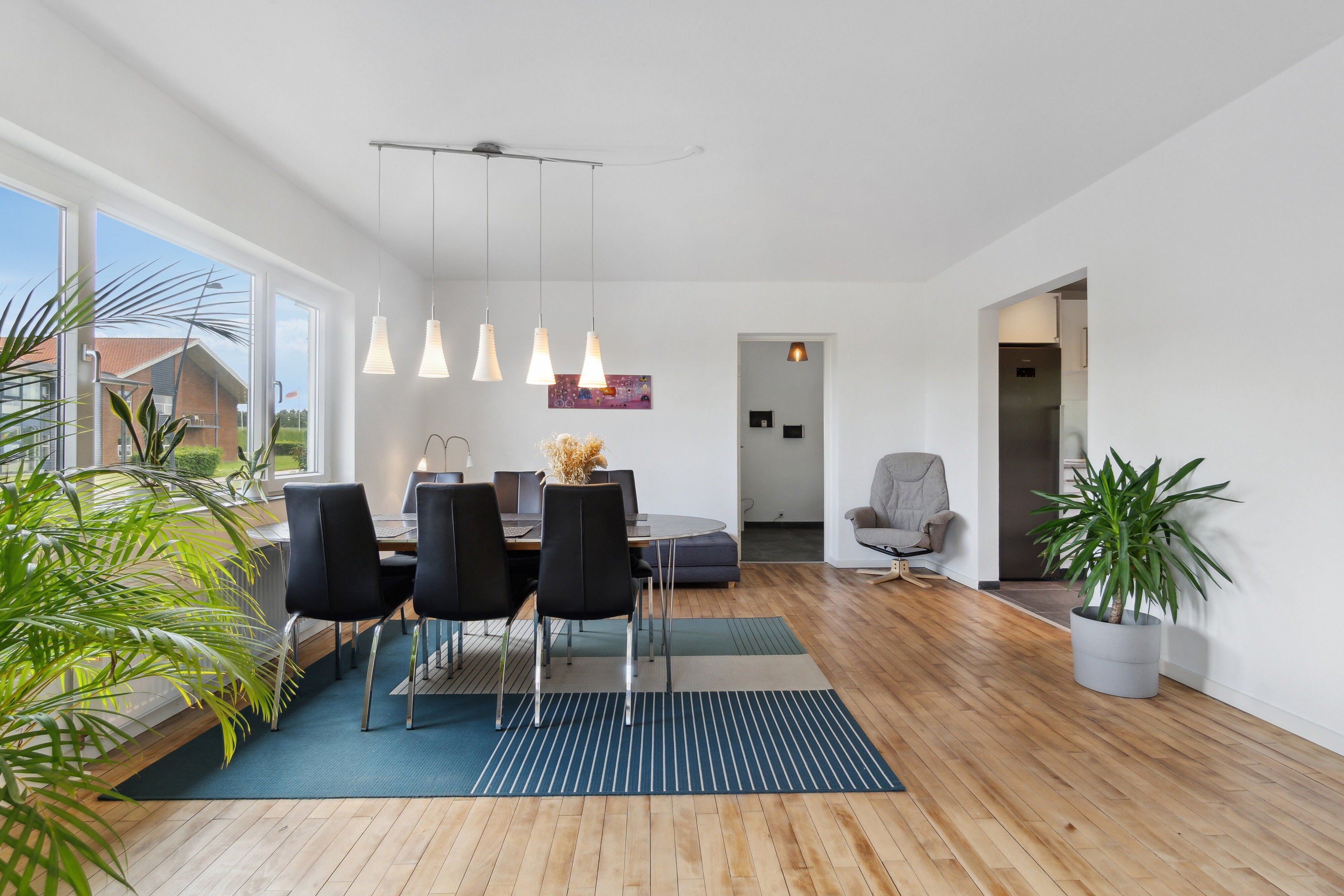 Fremhævet spisestue billede i fuldskærmstilstand. Billede af Simons Bakke 118, Tilsted, 7700 Thisted