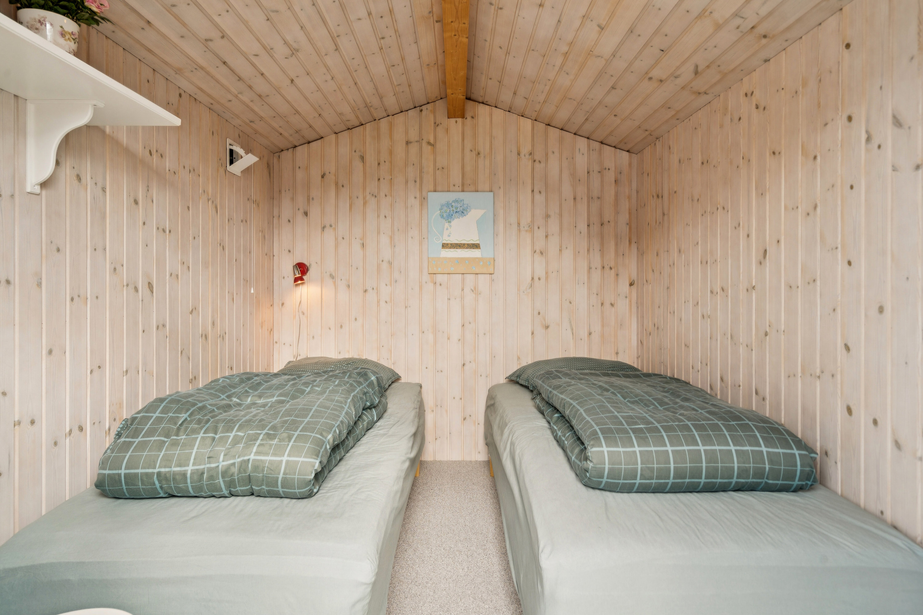 Fremhævet soveværelse billede i fuldskærmstilstand. Billede af Platanvej 51, Tørresø Strand, 5450 Otterup