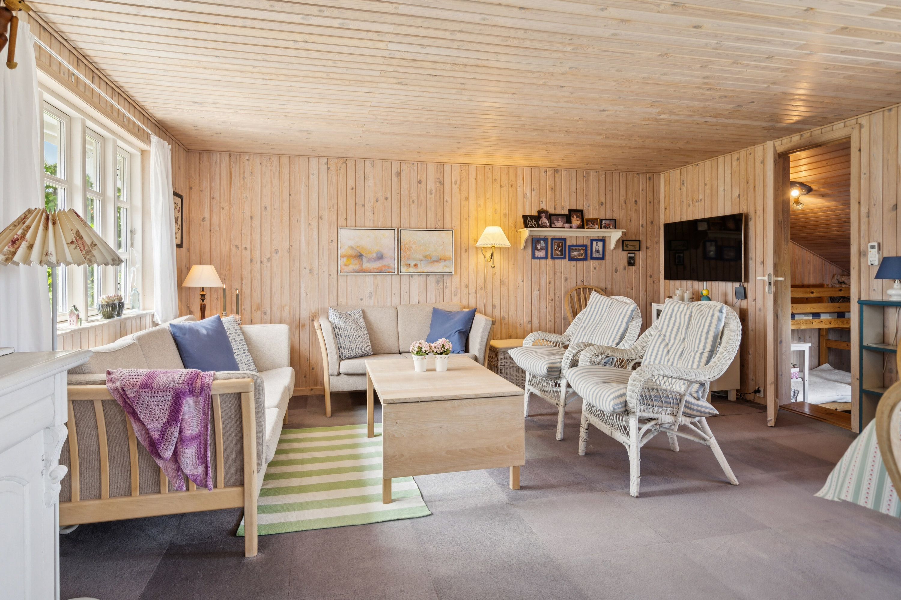 Fremhævet spisestue billede i fuldskærmstilstand. Billede af Platanvej 51, Tørresø Strand, 5450 Otterup