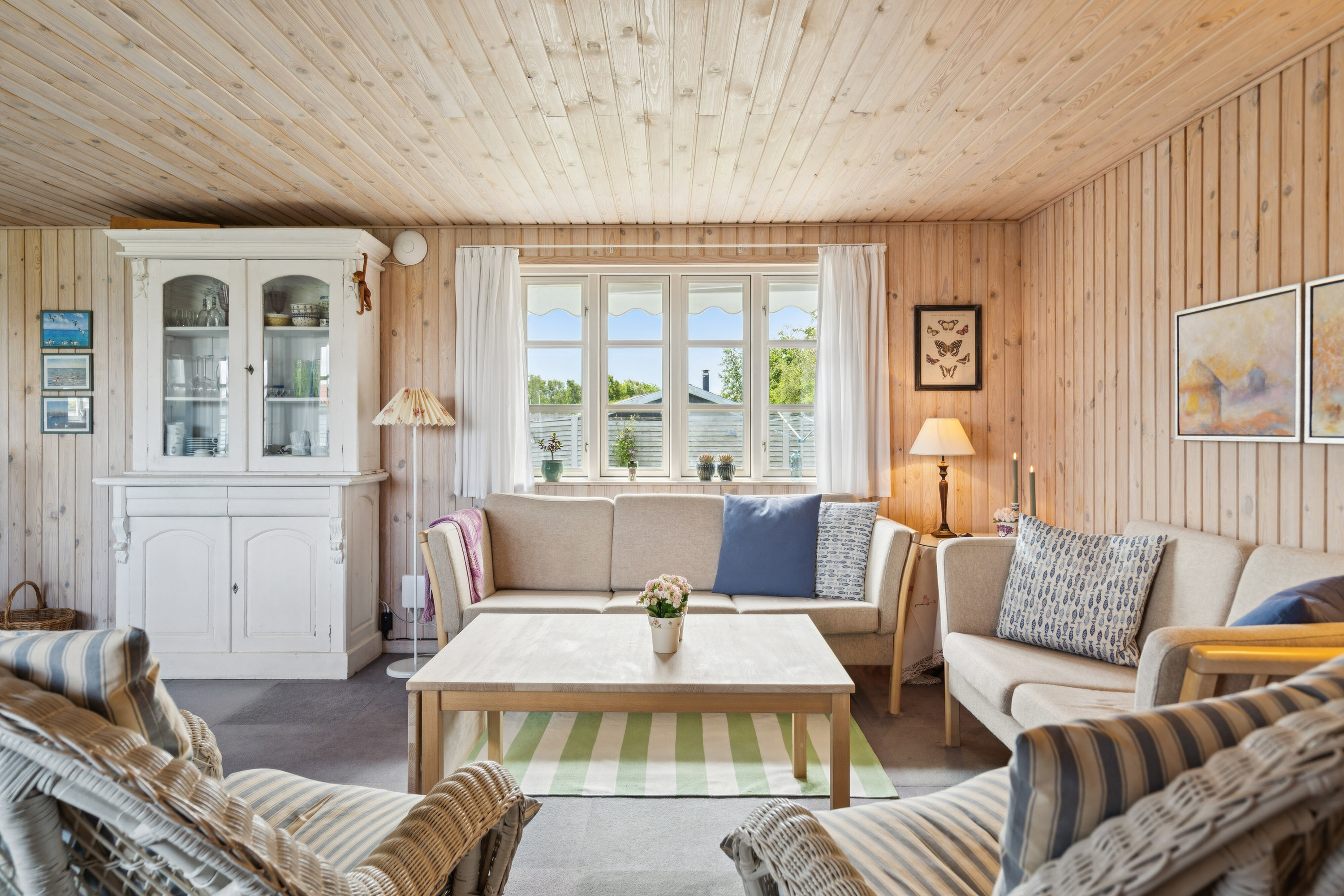 Fremhævet stue billede i fuldskærmstilstand. Billede af Platanvej 51, Tørresø Strand, 5450 Otterup