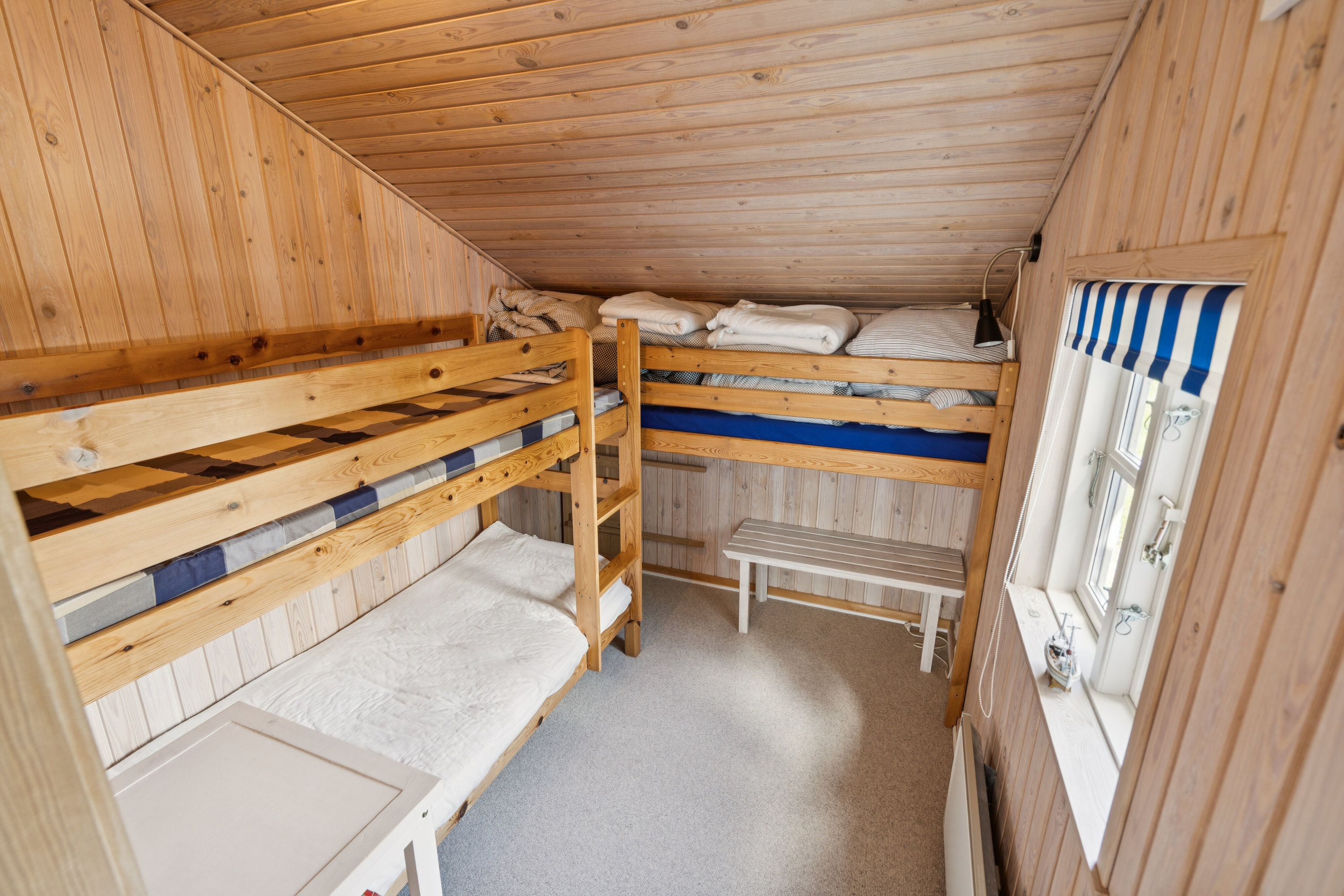 Fremhævet soveværelse billede i fuldskærmstilstand. Billede af Platanvej 51, Tørresø Strand, 5450 Otterup