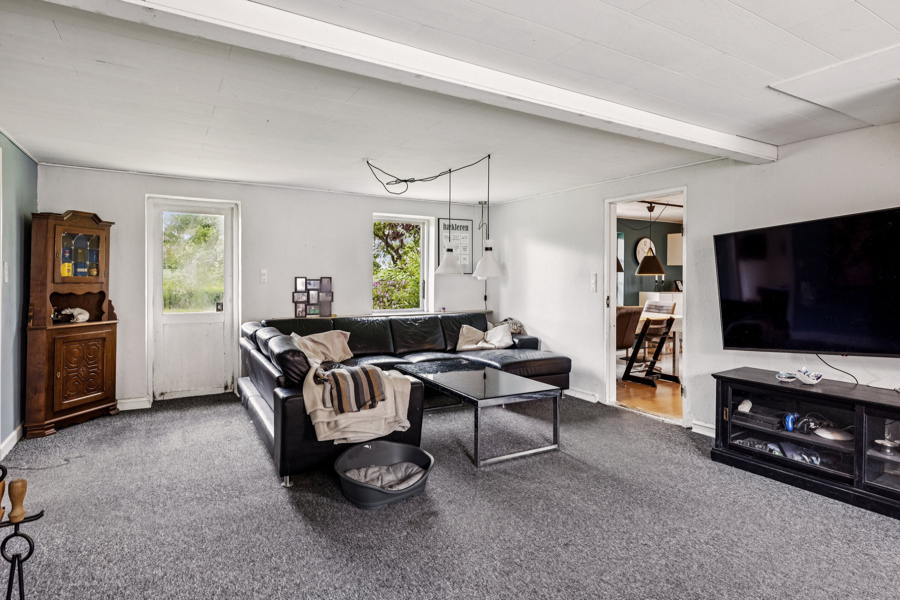 Fremhævet stue billede i fuldskærmstilstand. Billede af Nørreåvej 25, Vejrum, 8830 Tjele