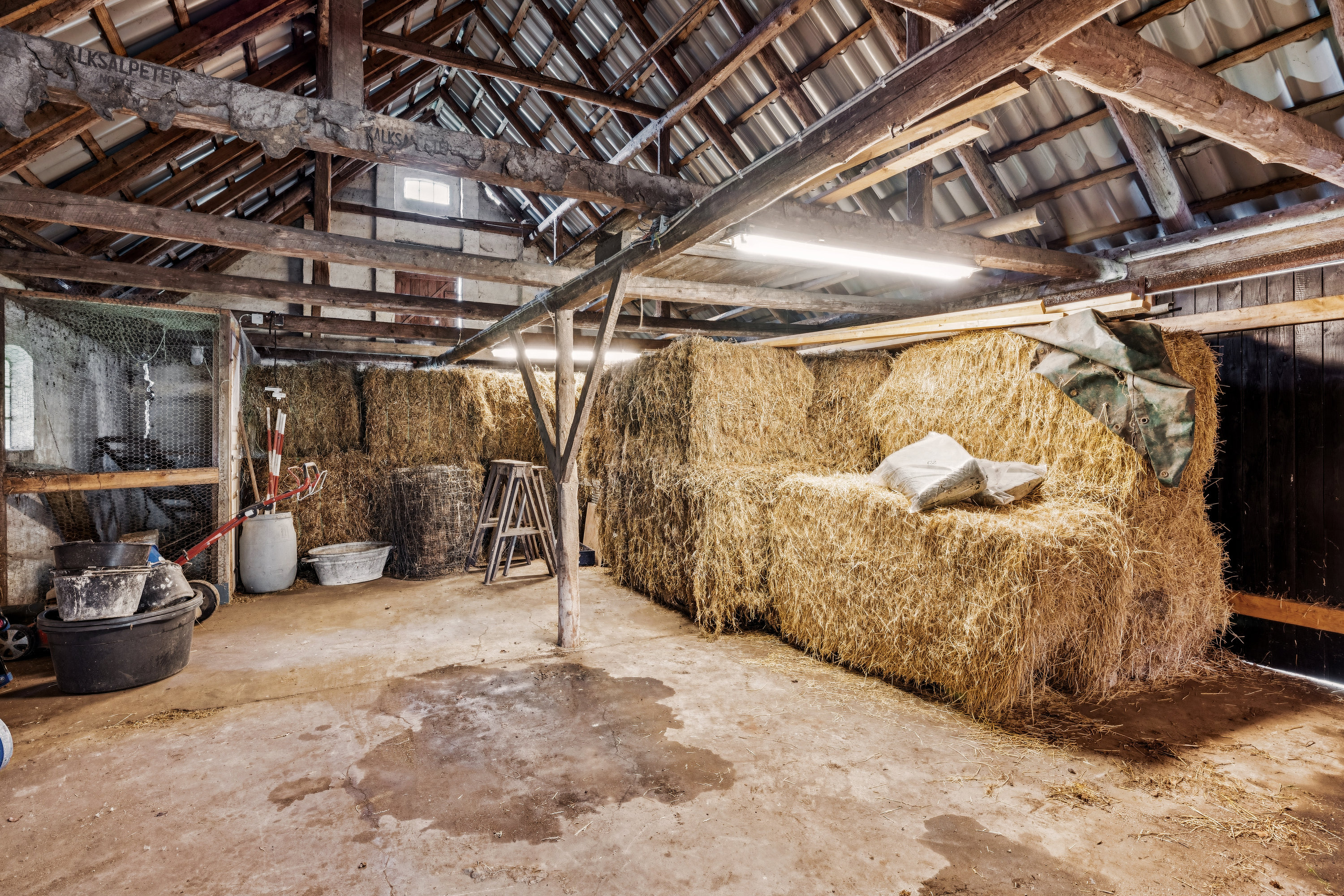 Fremhævet stald billede i fuldskærmstilstand. Billede af Nørreåvej 25, Vejrum, 8830 Tjele