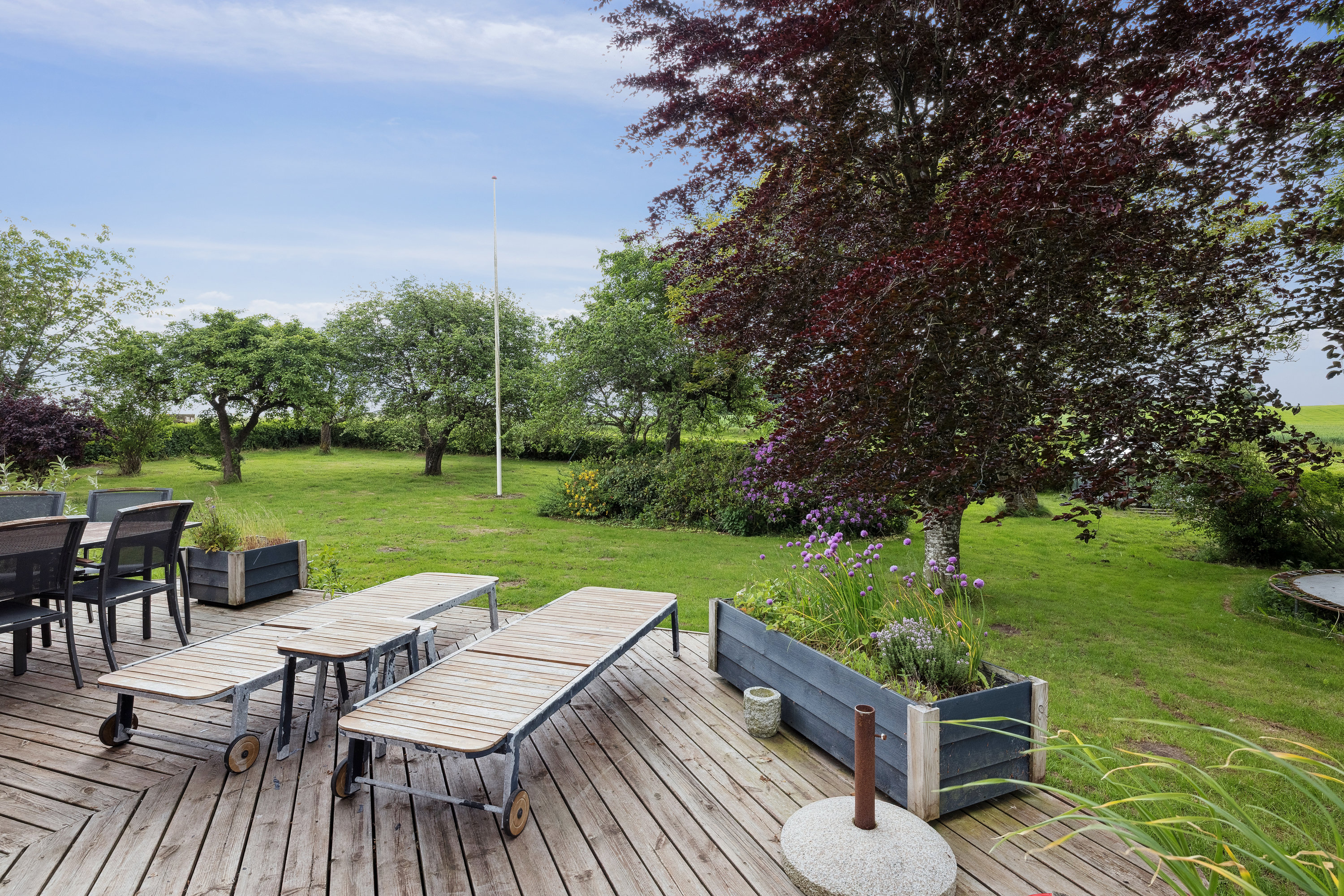 Miniaturebillede 1: terrasse. Billede af Nørreåvej 25, Vejrum, 8830 Tjele