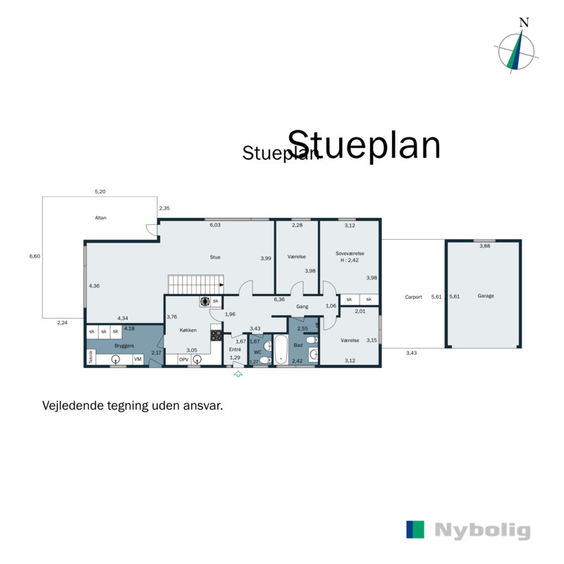 Plantegninger billede af Farverhus 270, 6200 Aabenraa