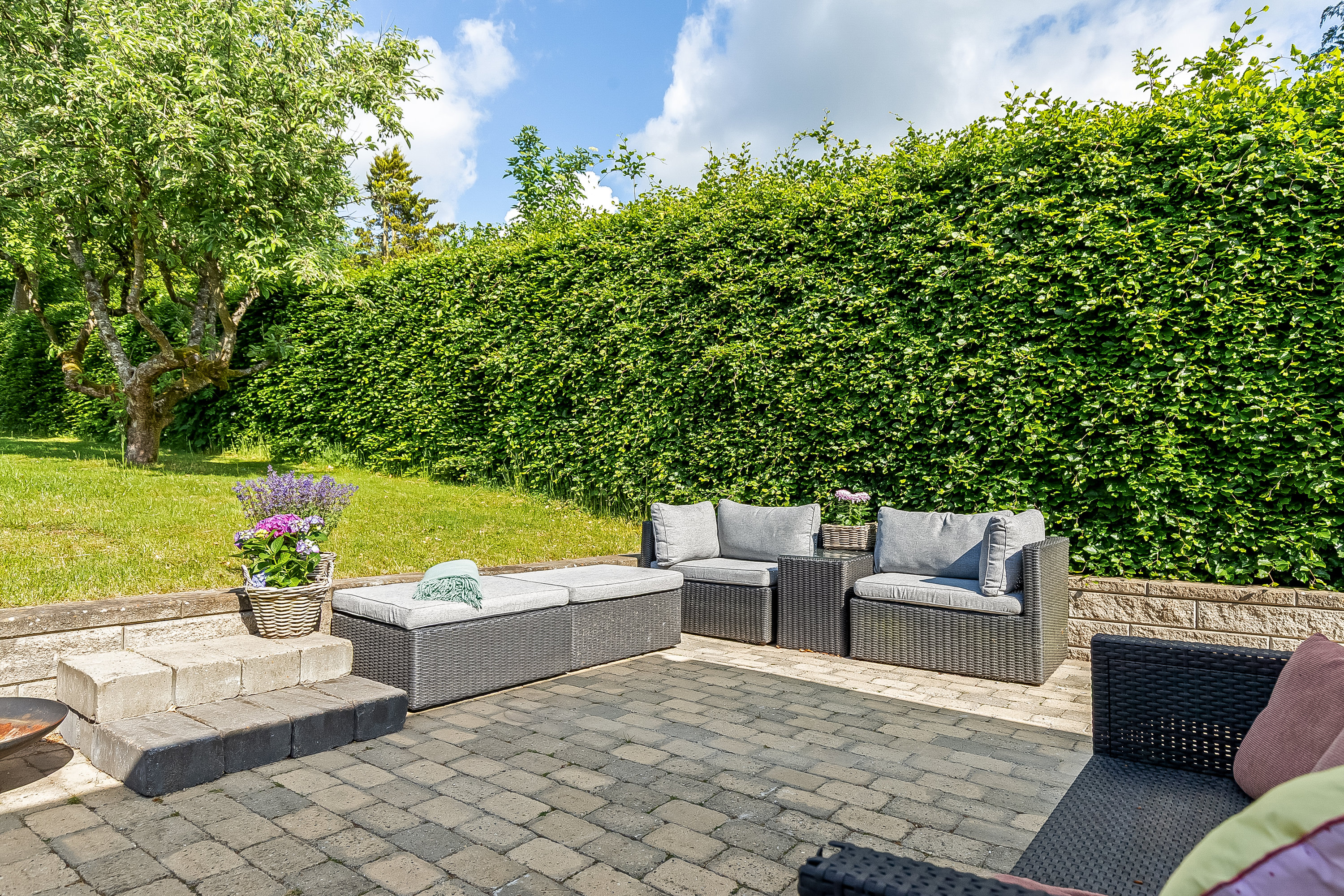 Fremhævet terrasse billede i fuldskærmstilstand. Billede af Grejsdalsvej 237, Grejsdalen, 7100 Vejle