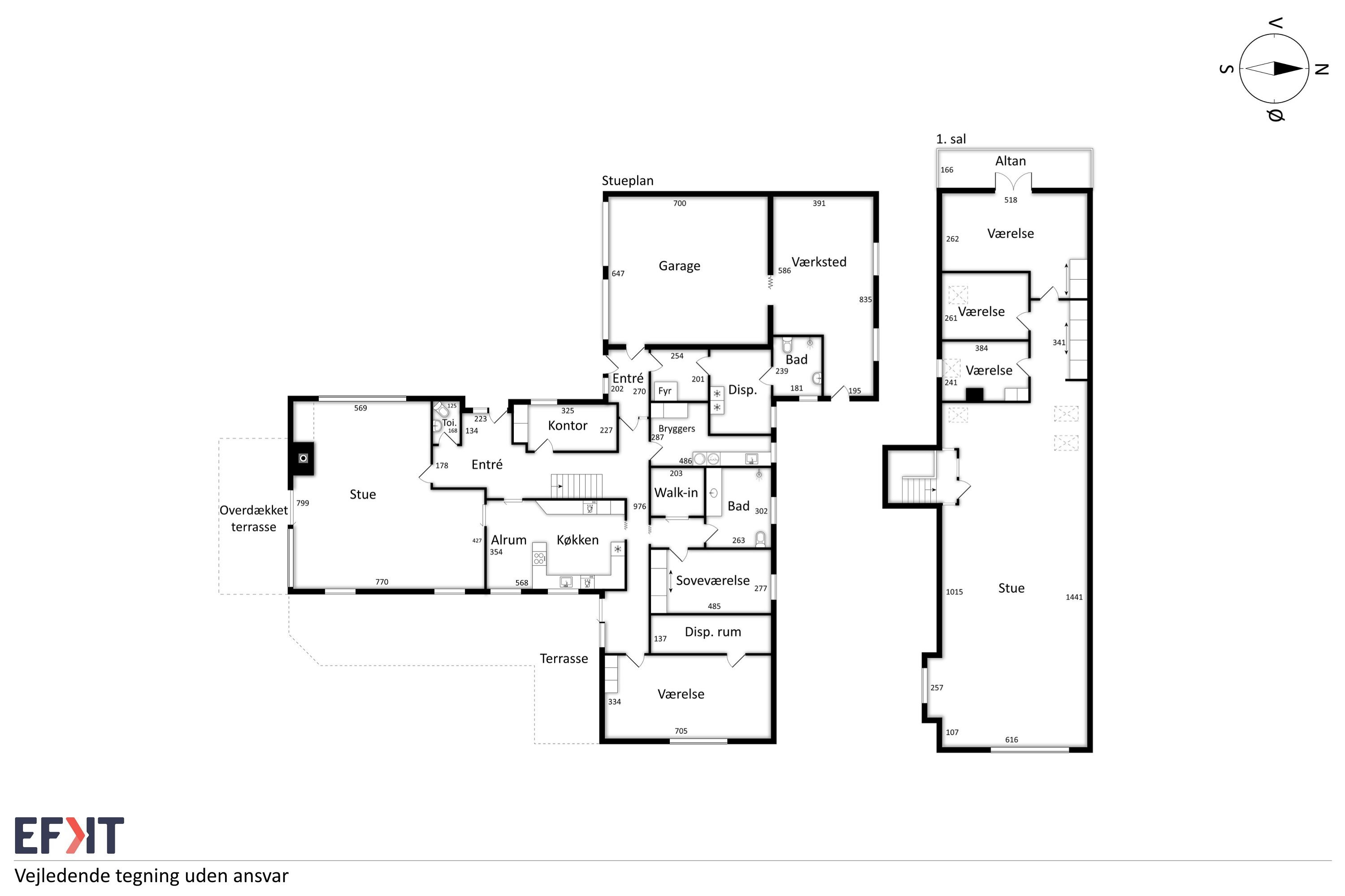 Plantegninger billede af Pærgårdsvej 11, Sønderby, 7130 Juelsminde