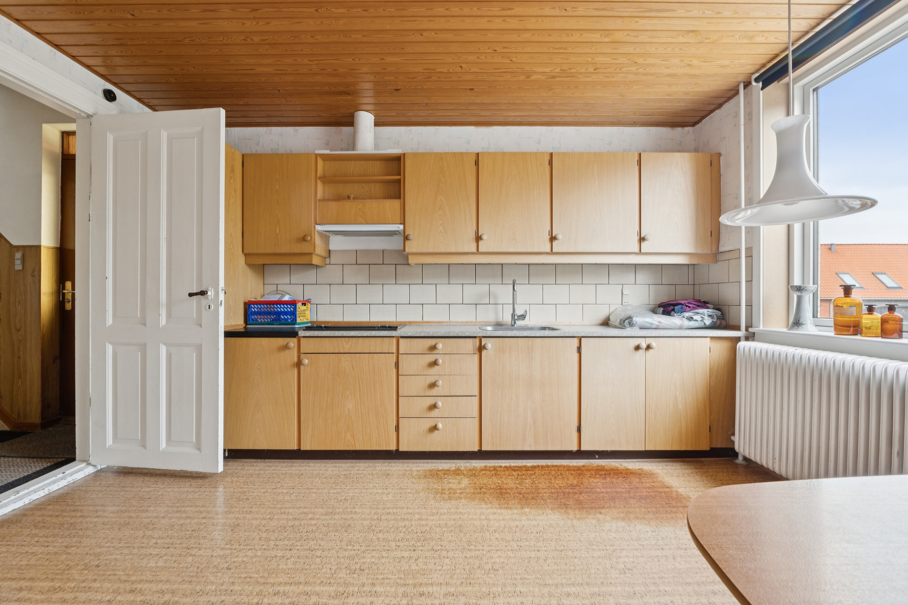 Fremhævet køkken billede i fuldskærmstilstand. Billede af Teglbakken 21, 5900 Rudkøbing