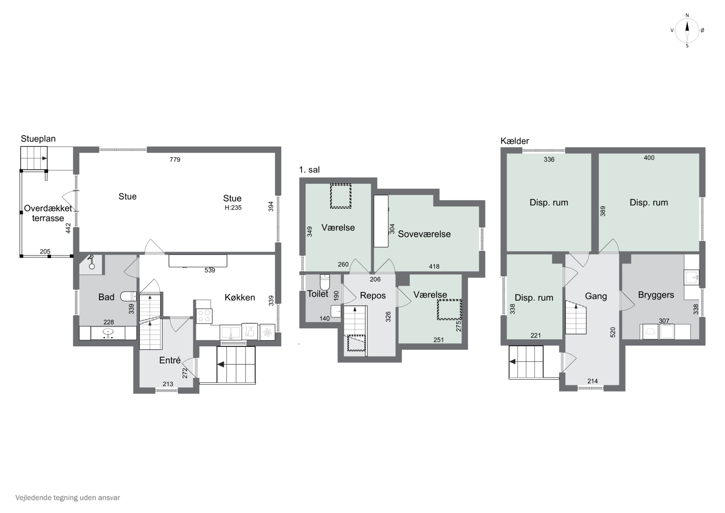Plantegninger billede af Kristiansgade 21, 7430 Ikast