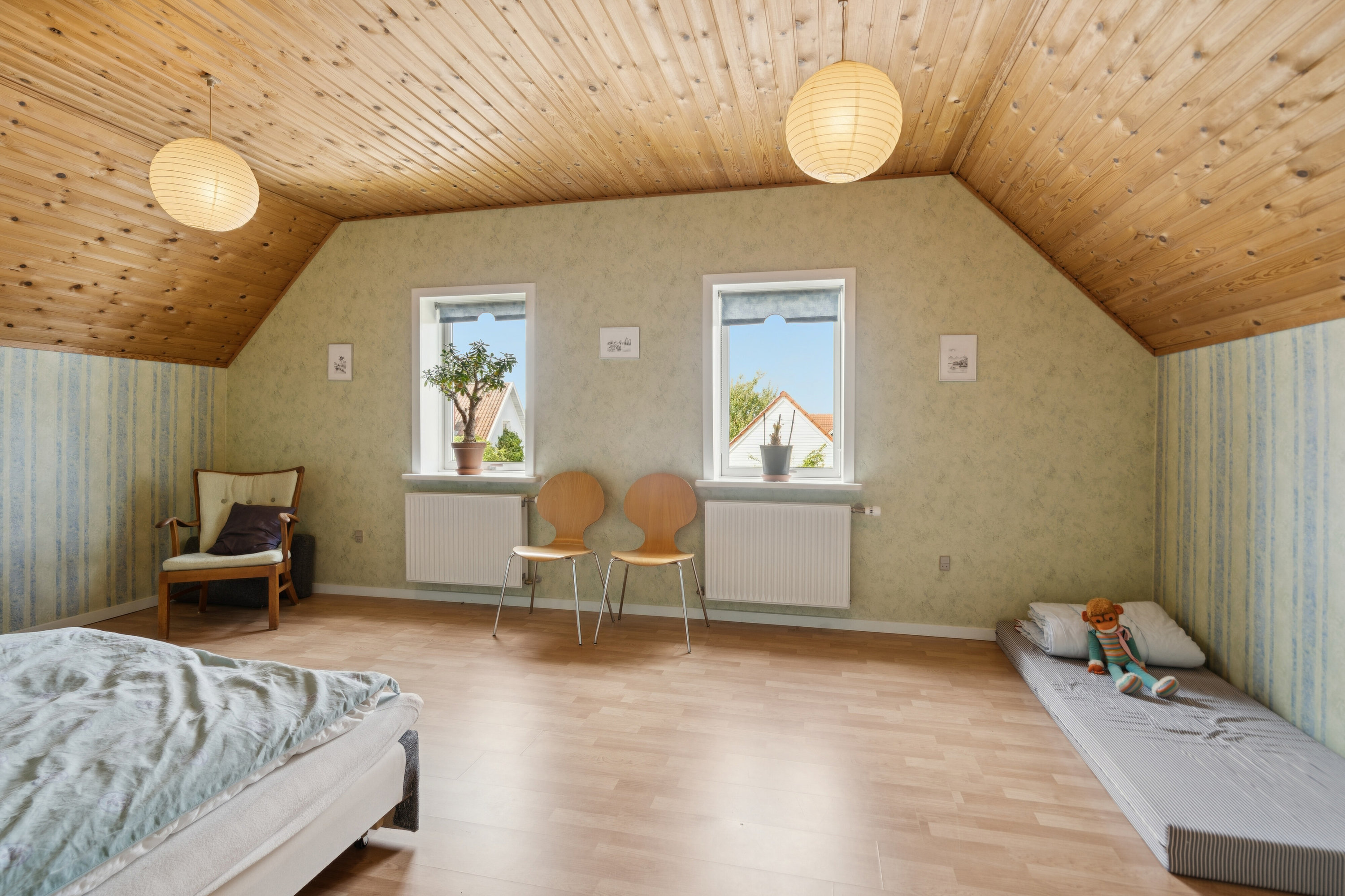 Fremhævet soveværelse billede i fuldskærmstilstand. Billede af Gyldenstenvej 33, 5230 Odense M